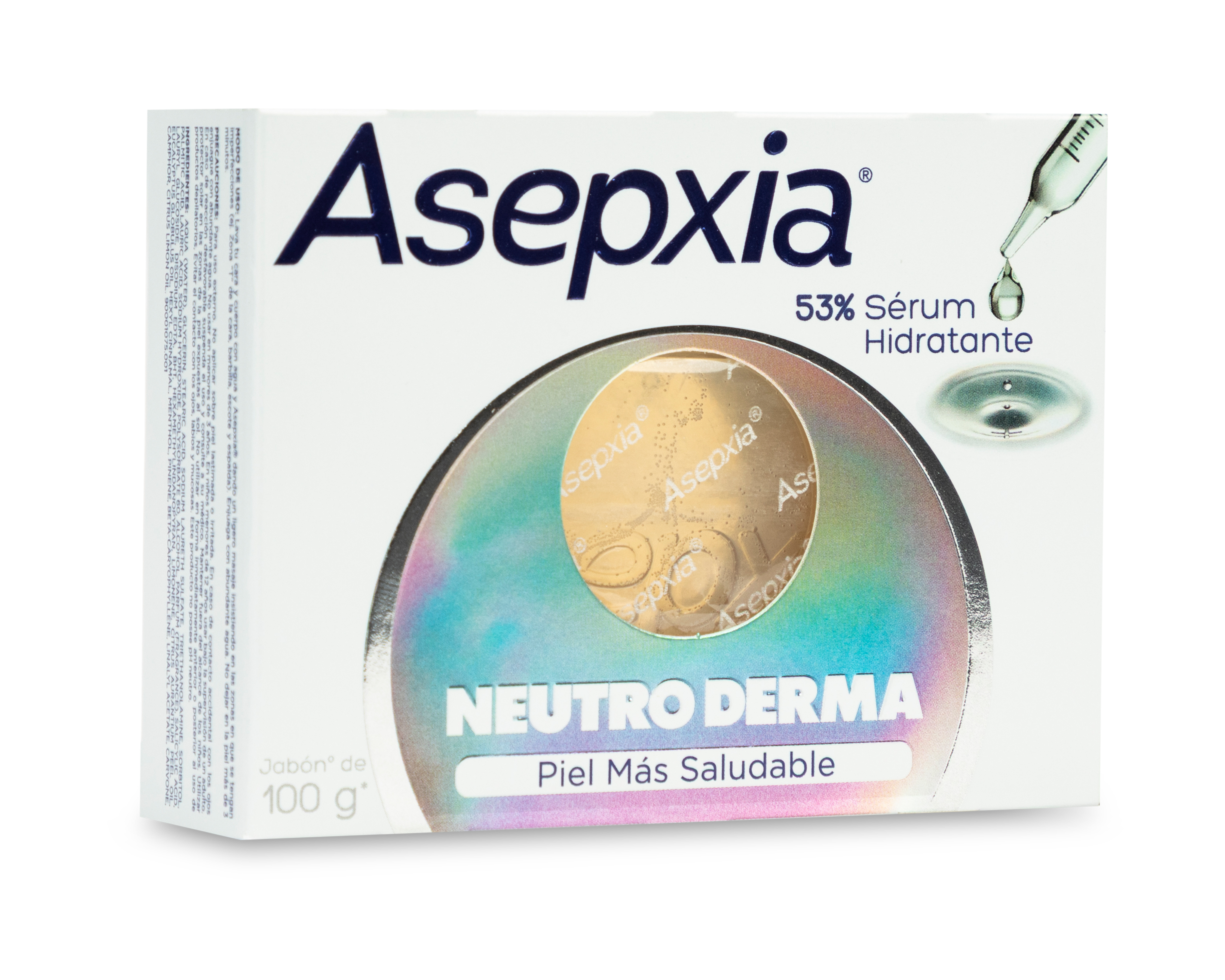 Foto 4 pulgar | Foto 3 | Jabón Hidratante Asepxia Neutro Derma 4 Piezas