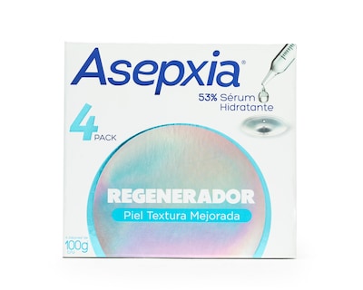 Foto 1 | Foto 1 | Jabón Piel Textura Mejorada Asepxia Regenerador 4 Piezas