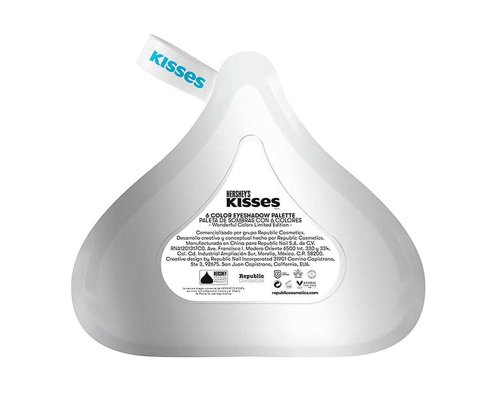Foto 5 pulgar | Foto 4 | Sombras para Ojos Republic Cosmetics Hershey's Kisses 6 Tonos