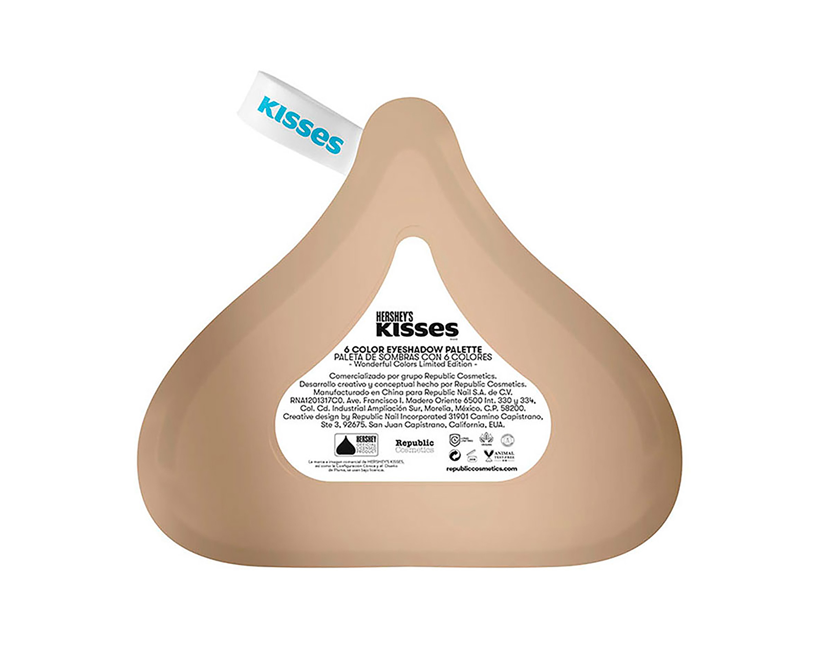 Foto 5 pulgar | Foto 4 | Sombras para Ojos Republic Cosmetics Hershey's Kisses 6 Tonos
