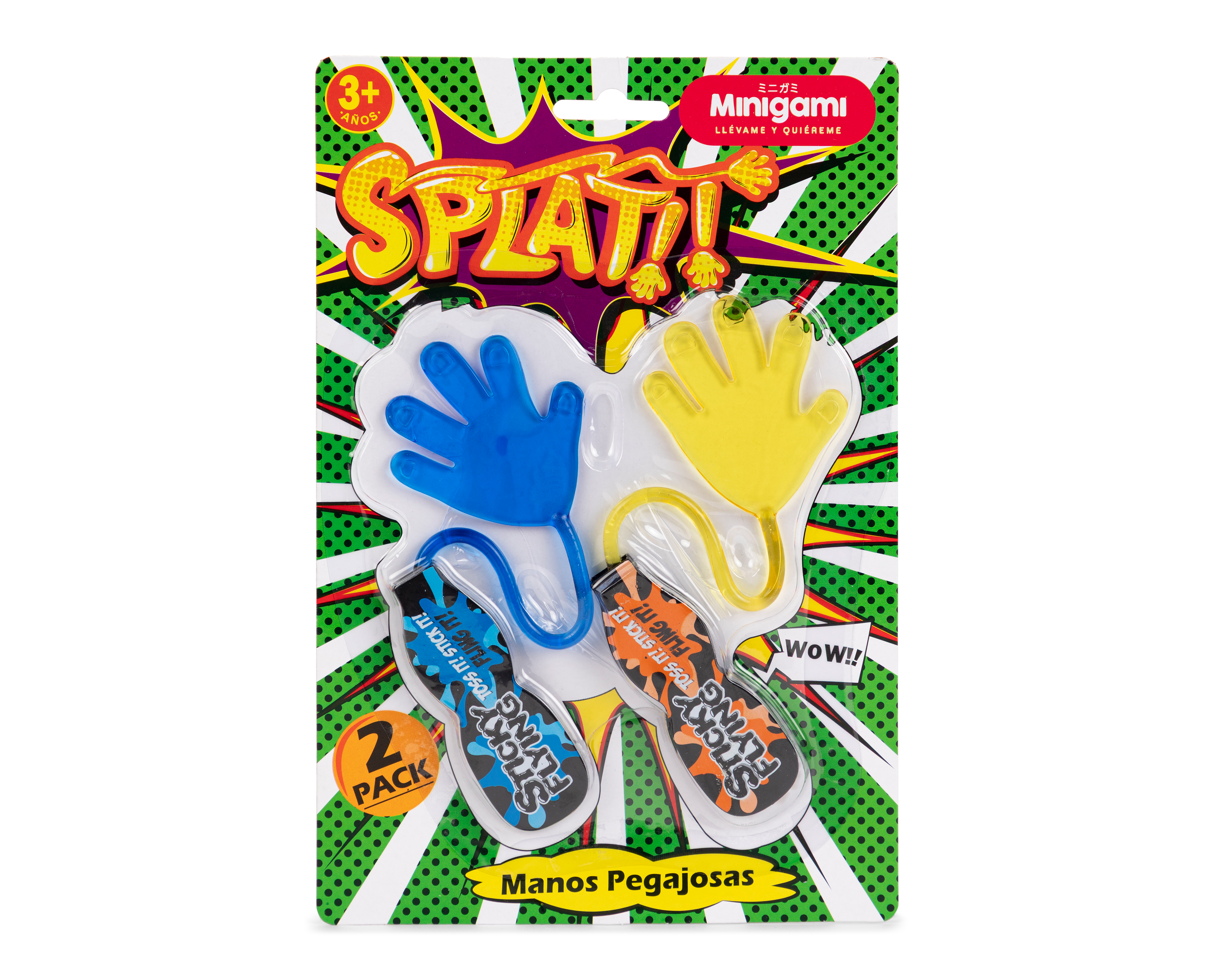 Mano Pegajosa Minigami Sticky Flying 2 Piezas