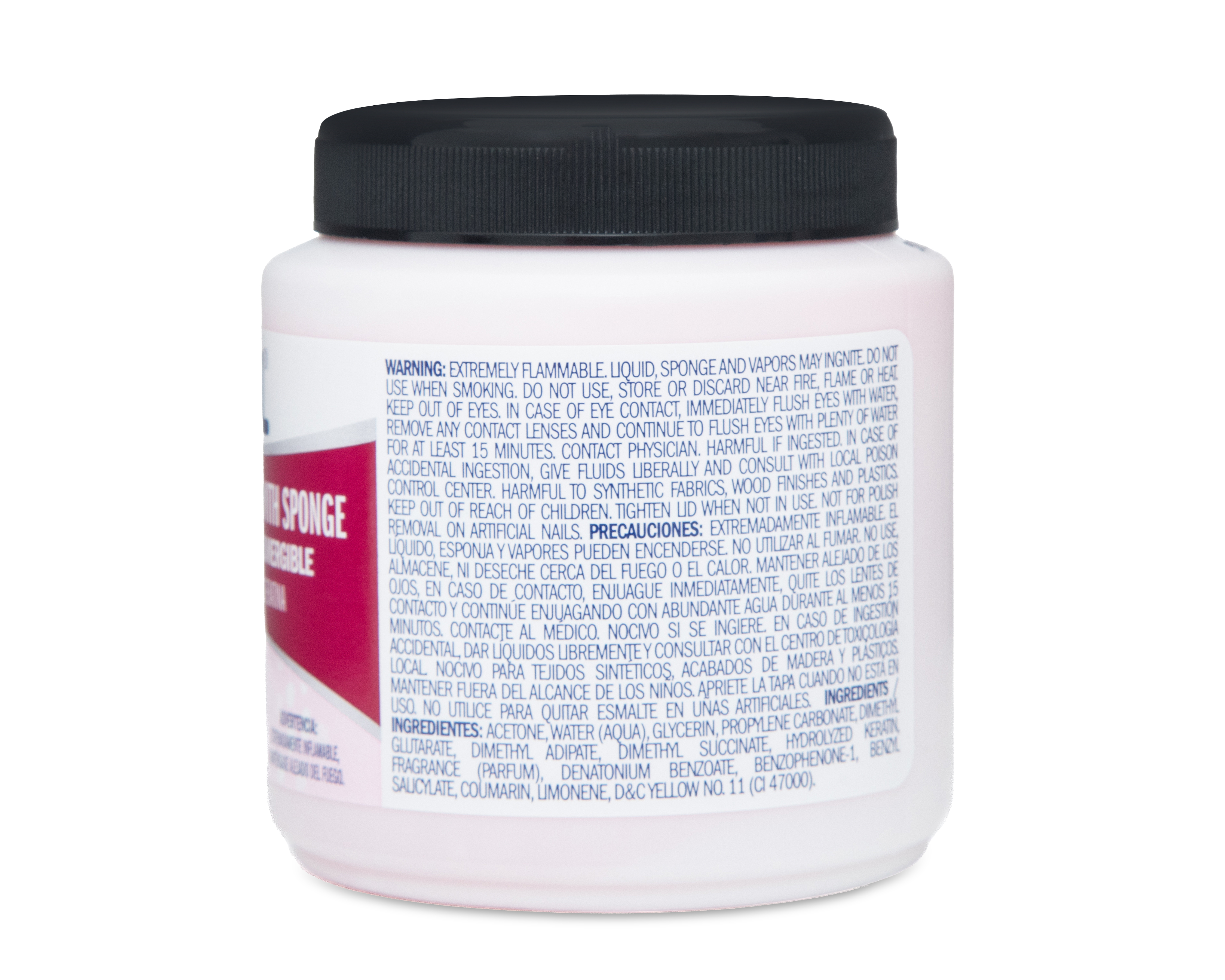 Foto 3 pulgar | Foto 2 | Quitaesmalte con Esponja Sumergible Nuvel 177 ml