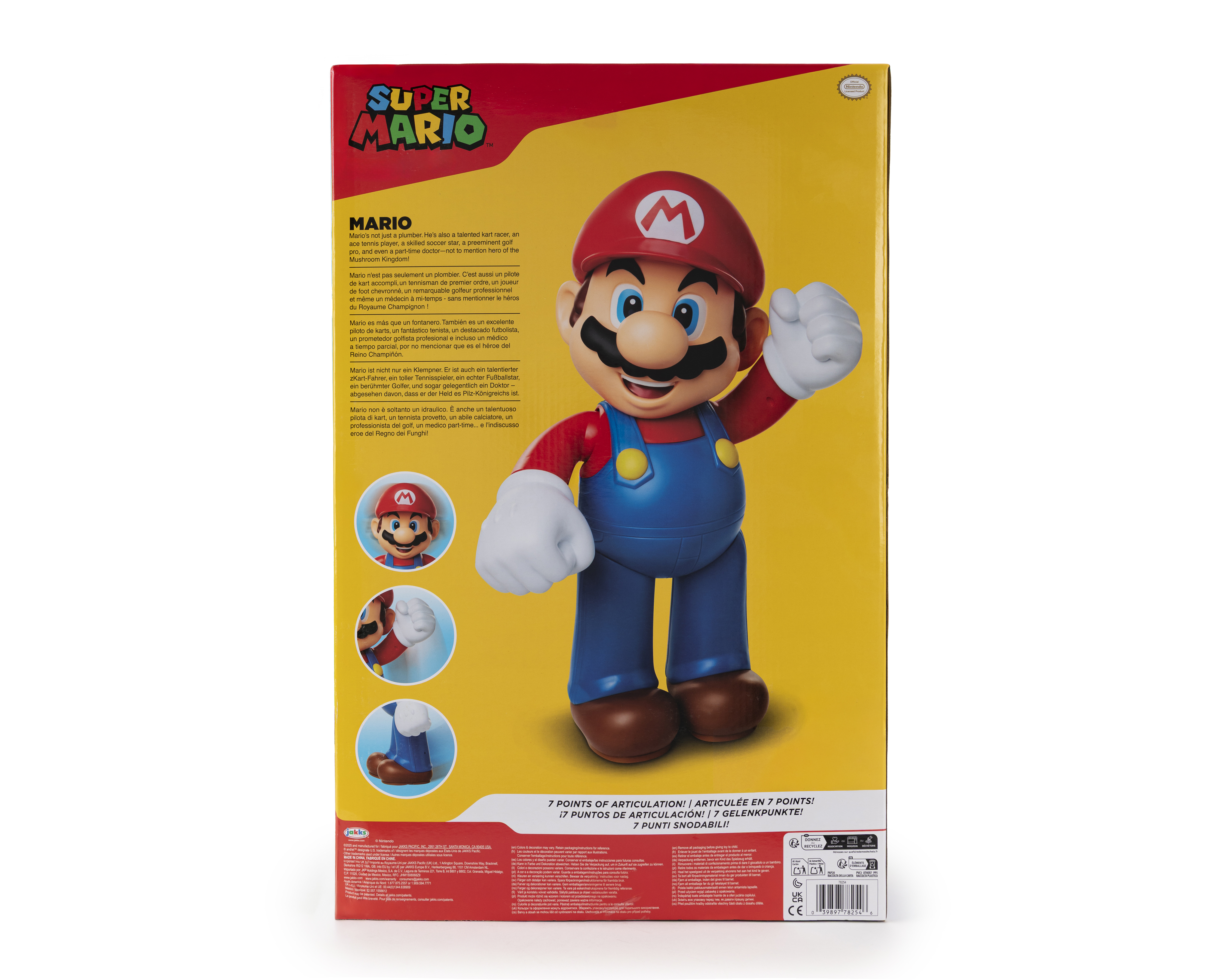 Foto 5 pulgar | Foto 4 | Figura Mario Bros Jumbo