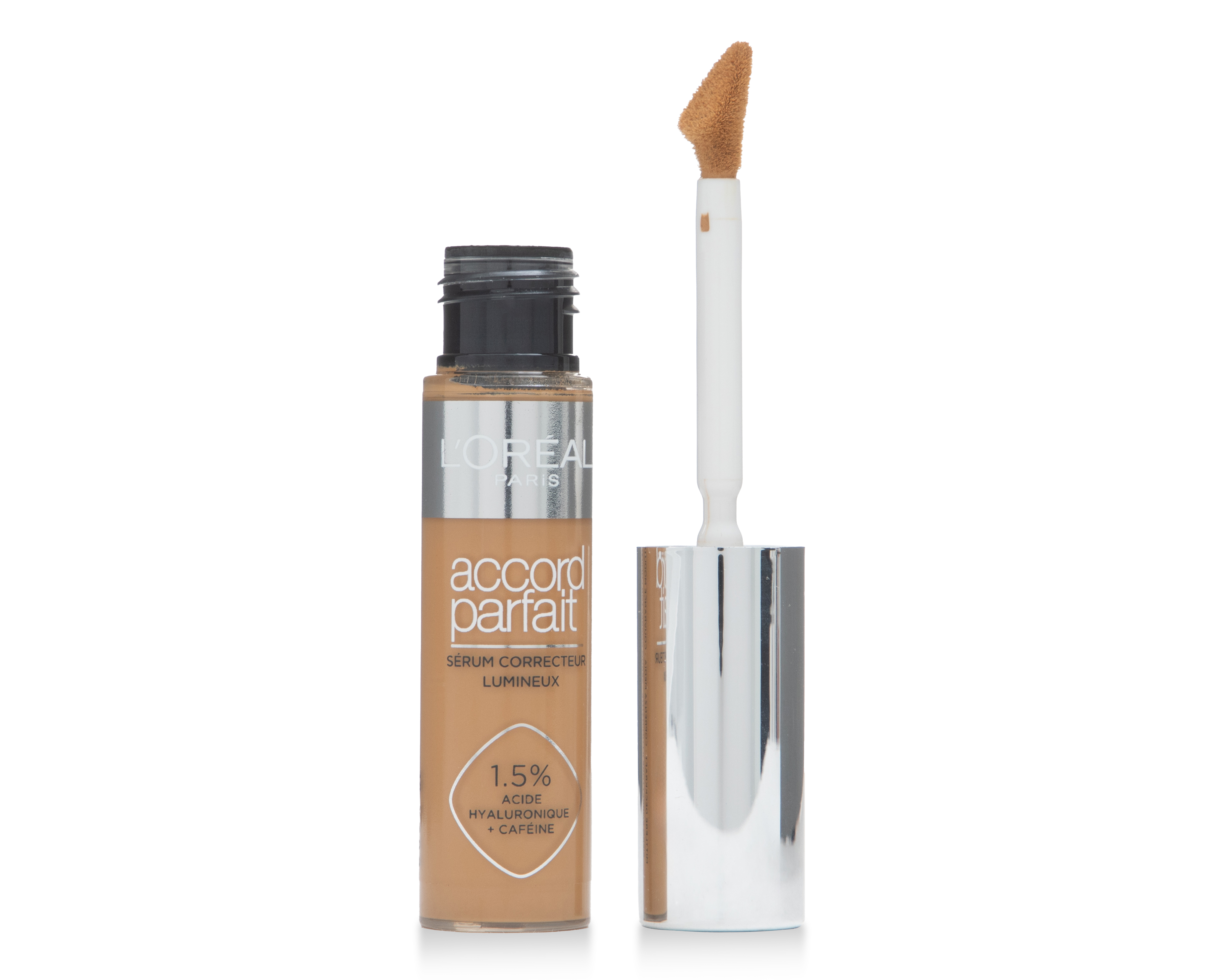 Foto 4 pulgar | Foto 3 | Corrector con Ácido Hialurónico + Cafeína L'Oréal True Match Radiant Sérum Concealer 11 ml