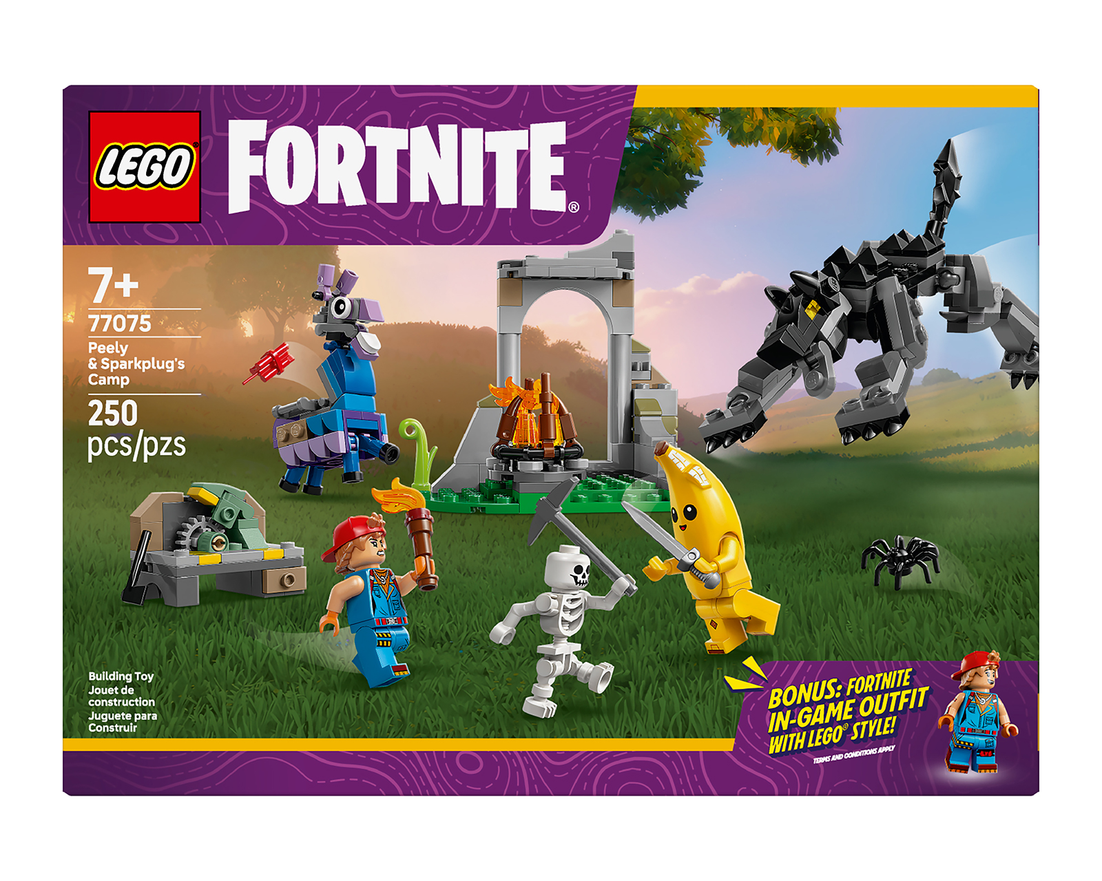 Foto 3 pulgar | Foto 2 | LEGO Fortnite: Campamento de Banano y Bujía