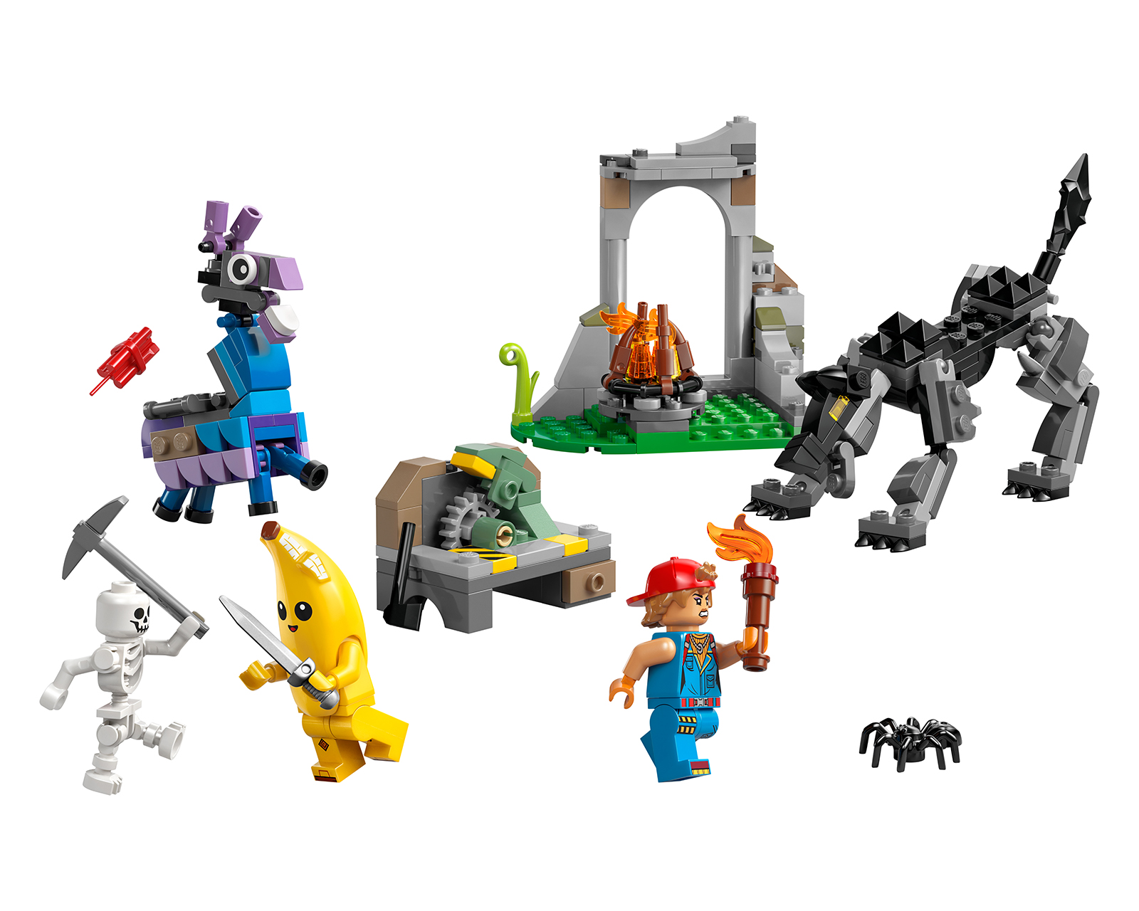 Foto 4 pulgar | Foto 3 | LEGO Fortnite: Campamento de Banano y Bujía