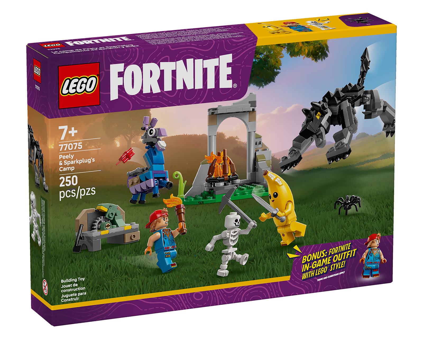 Foto 5 pulgar | Foto 4 | LEGO Fortnite: Campamento de Banano y Bujía