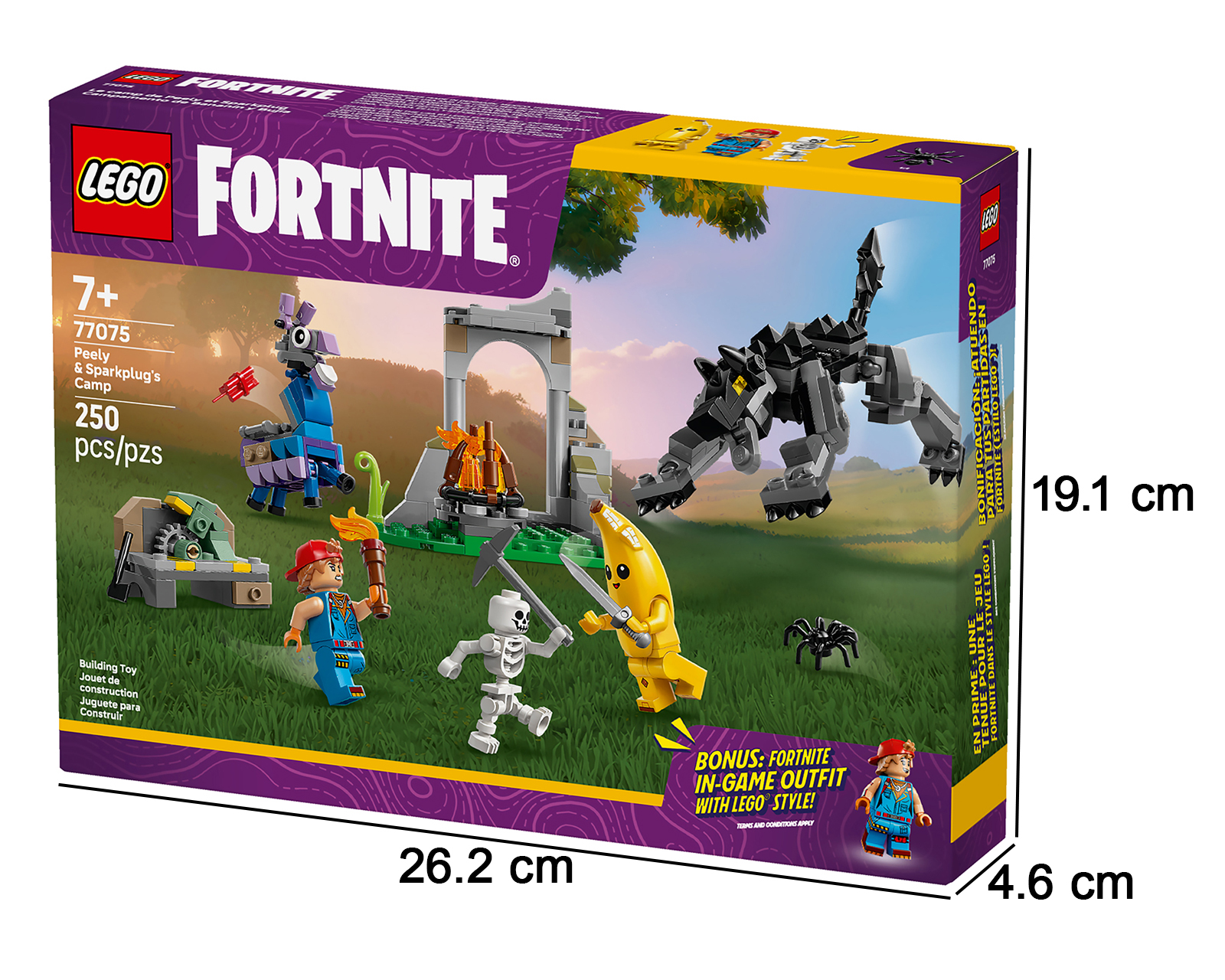 Foto 6 pulgar | Foto 5 | LEGO Fortnite: Campamento de Banano y Bujía