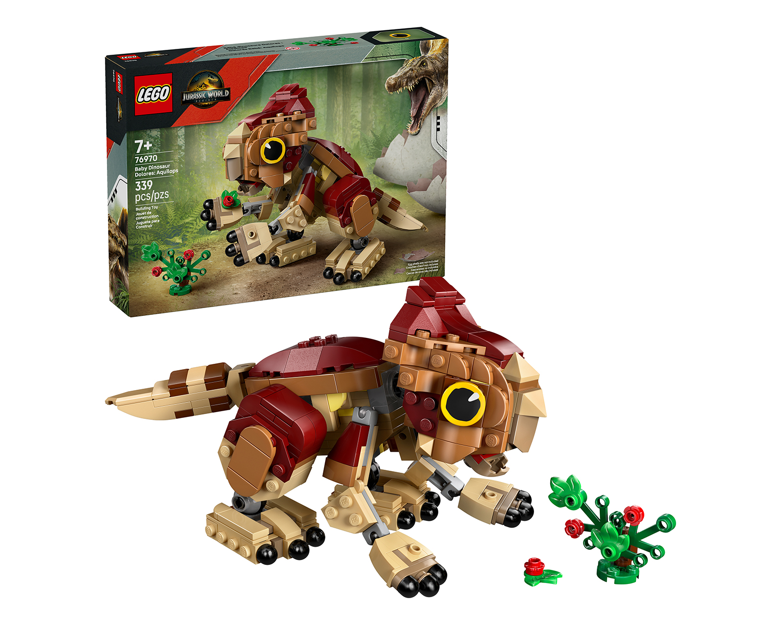 LEGO Jurassic World Rebirth Baby Dinosaur Dolores: Aquilops
