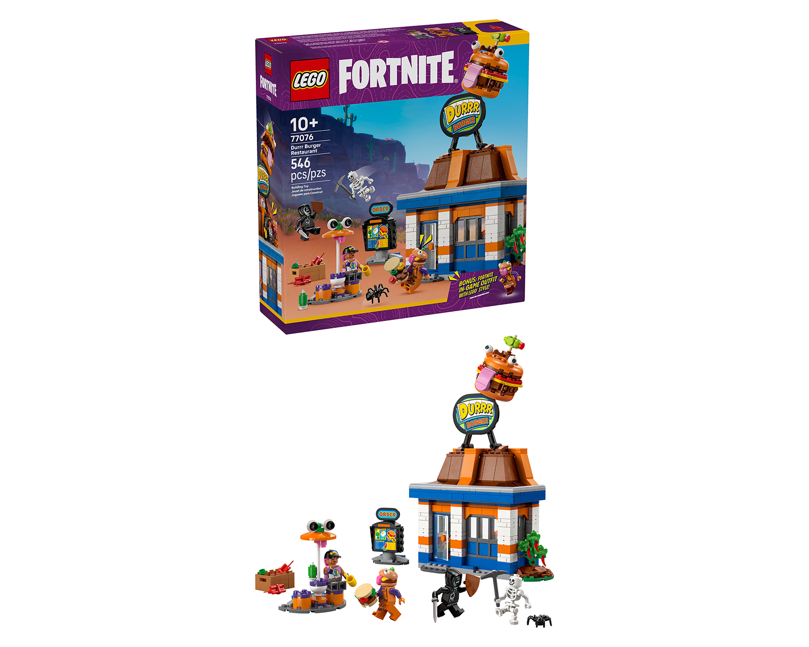 Foto 1 | Foto 1 | LEGO Fortnite: Restaurante Hamburrrguesa