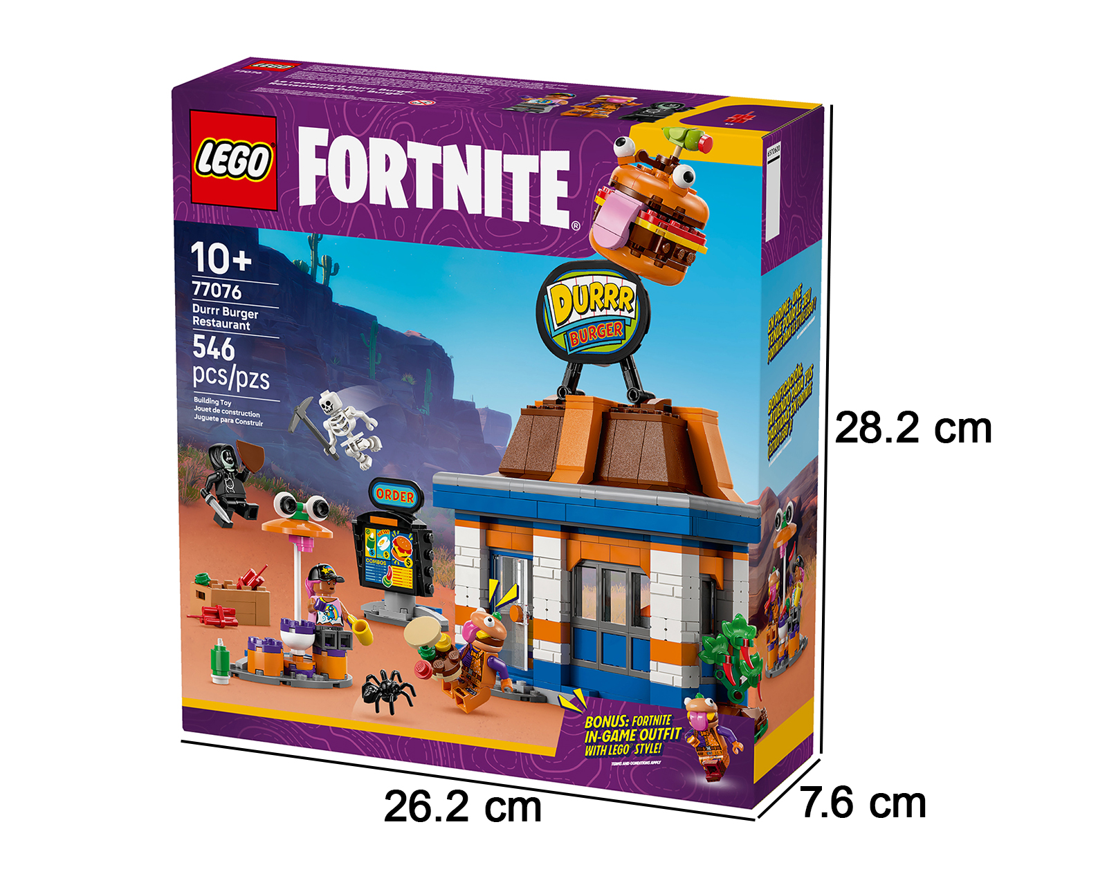 Foto 5 | Foto 5 | LEGO Fortnite: Restaurante Hamburrrguesa