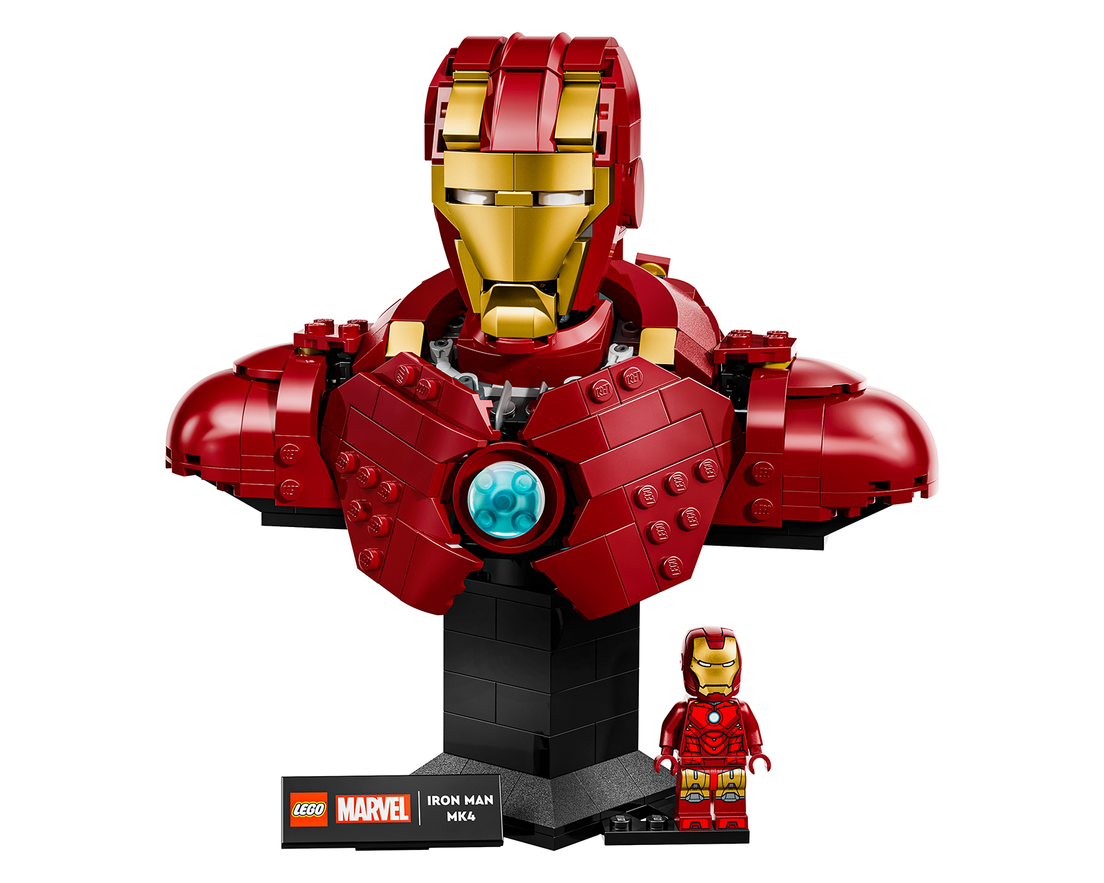 Foto 3 | Foto 3 | LEGO Marvel: Busto de Iron Man MK4