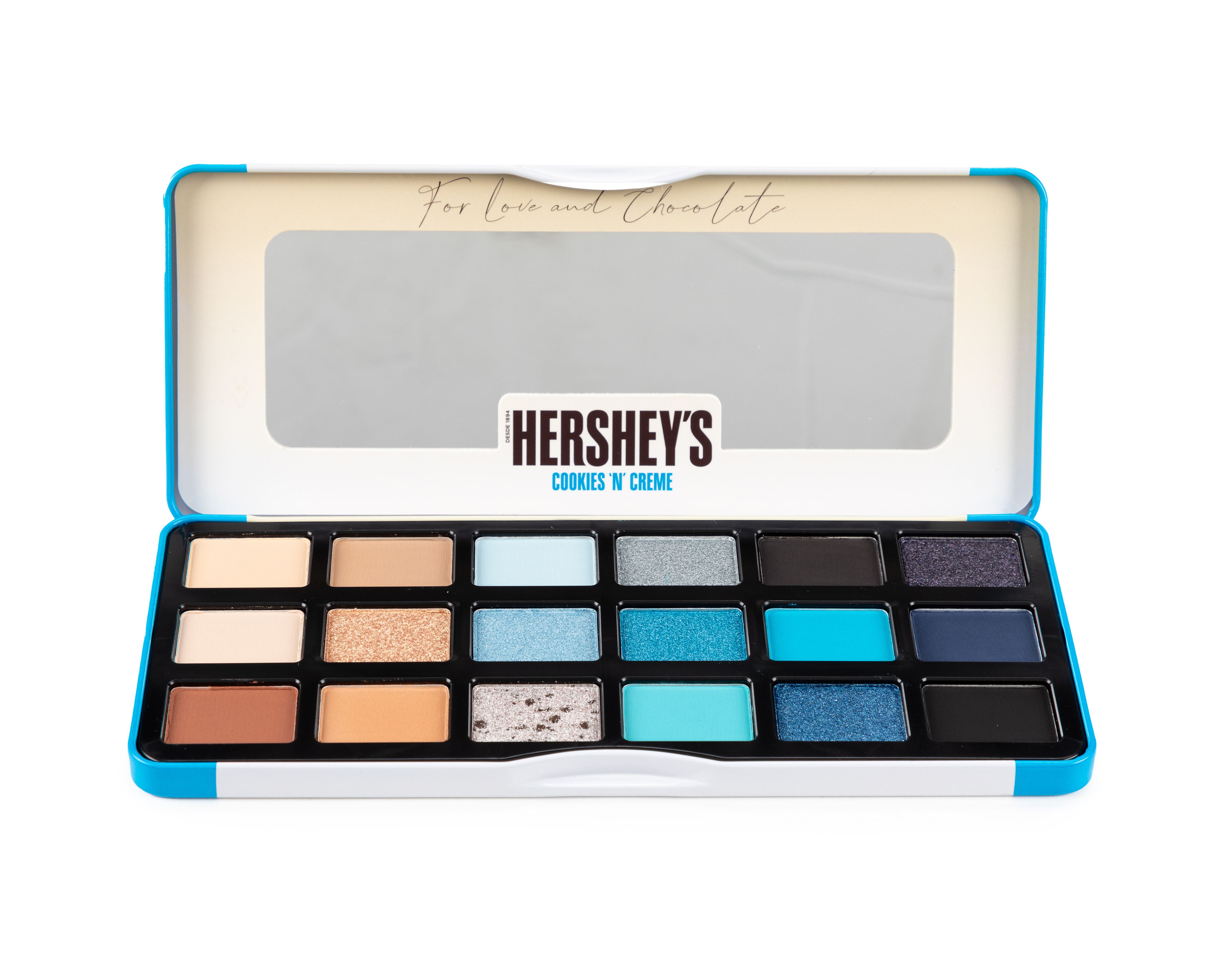 Foto 2 pulgar | Foto 1 | Sombras para Ojos Republic Cosmetics Hershey's Cookies 'N' Cream 18 Tonos