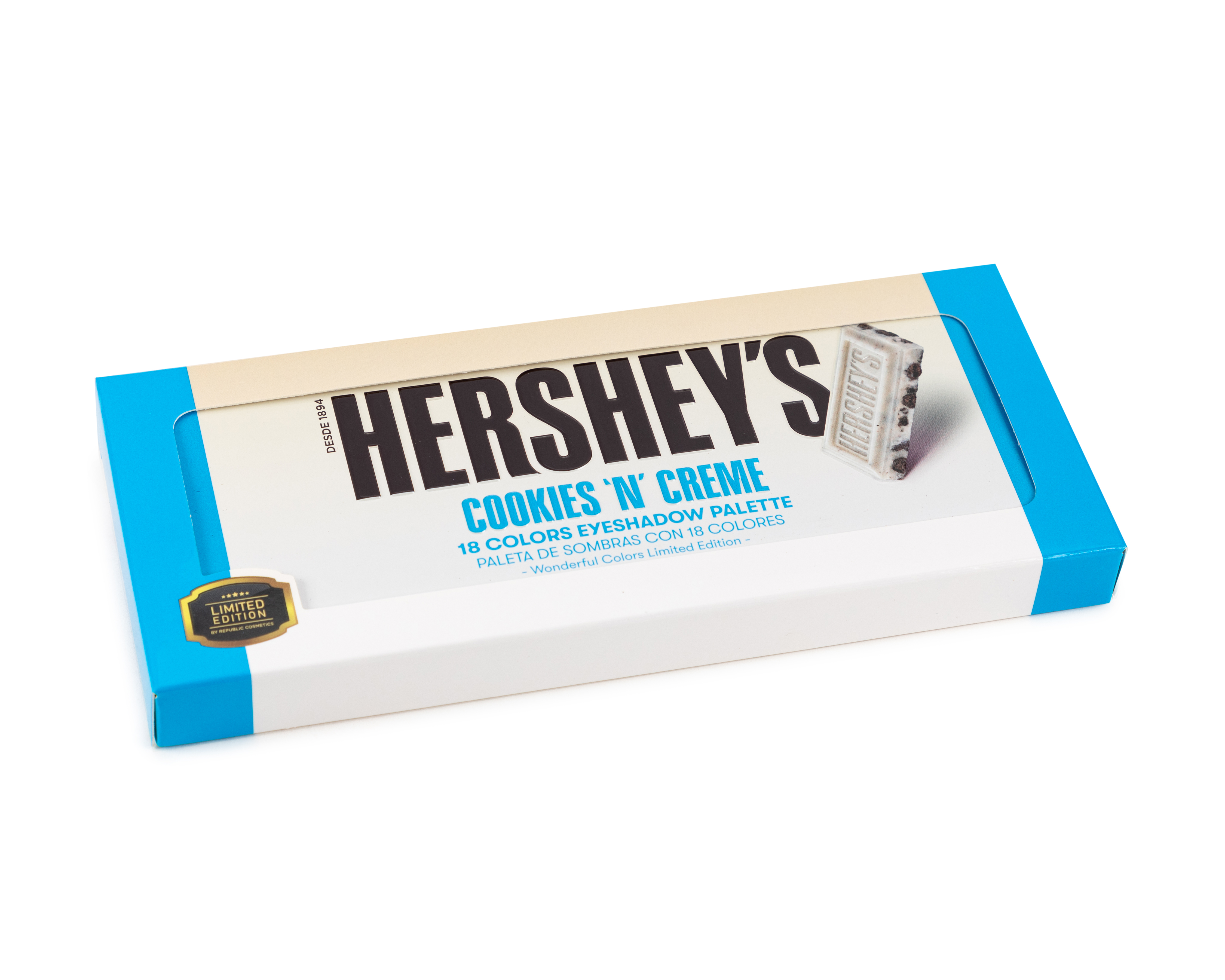Foto 4 pulgar | Foto 3 | Sombras para Ojos Republic Cosmetics Hershey's Cookies 'N' Cream 18 Tonos