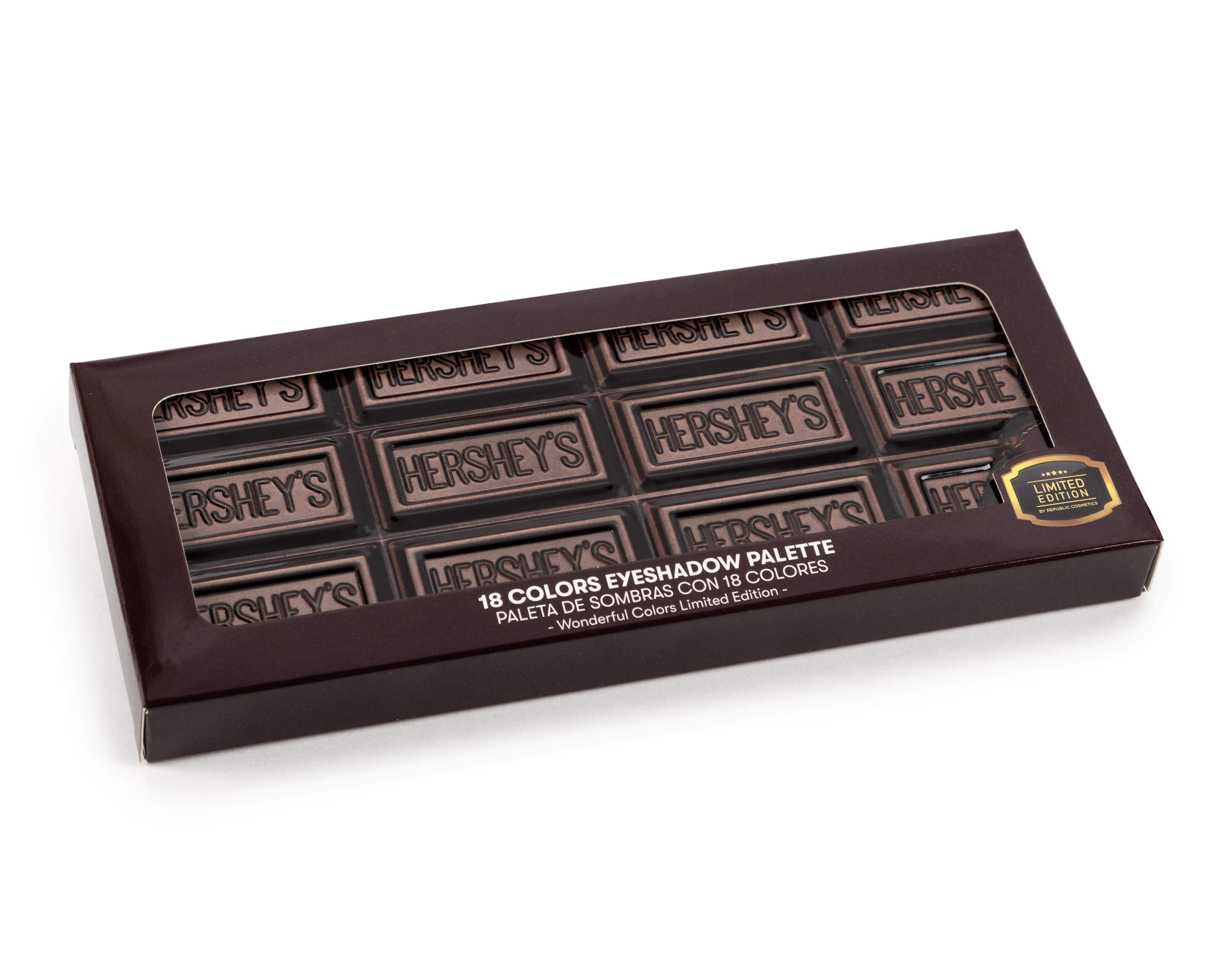 Foto 4 pulgar | Foto 3 | Sombras para Ojos Republic Cosmetics Hershey's Milk 18 Tonos