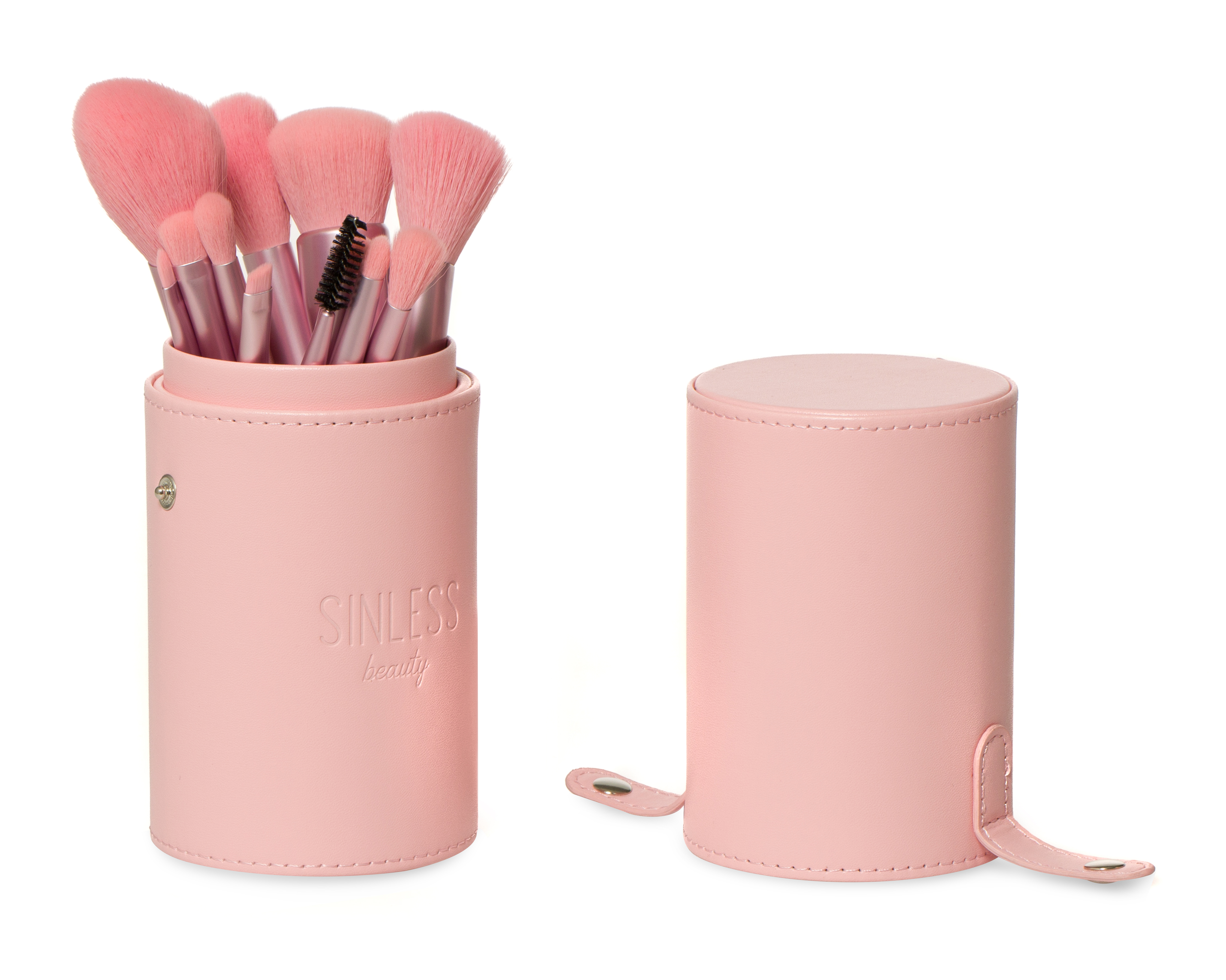 Foto 2 pulgar | Foto 1 | Brochas Sinless Beauty All in Pink 13 Piezas