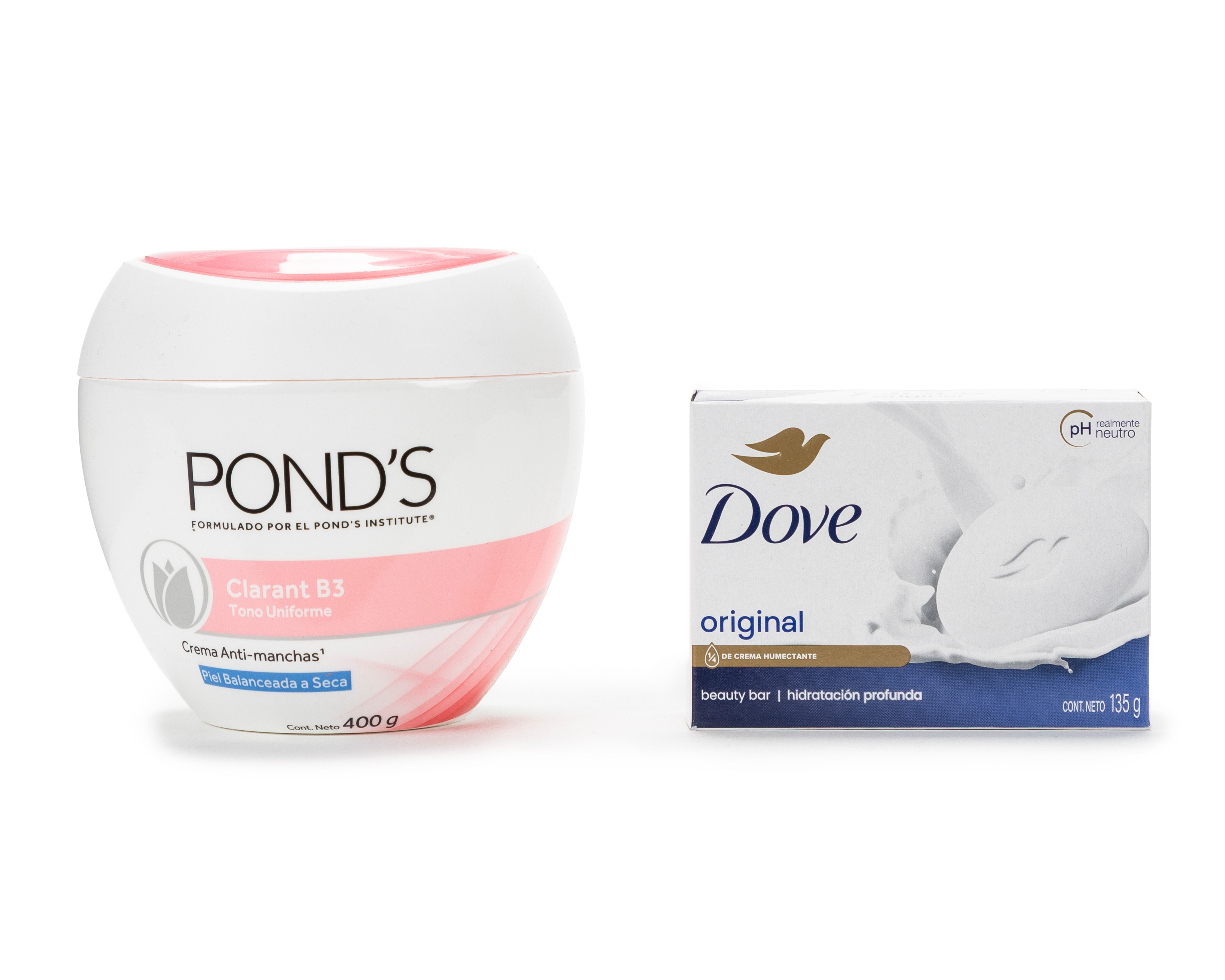 Foto 1 | Foto 1 | Crema Pond's Clarant B3 Anti-Manchas y Jabón Dove Original