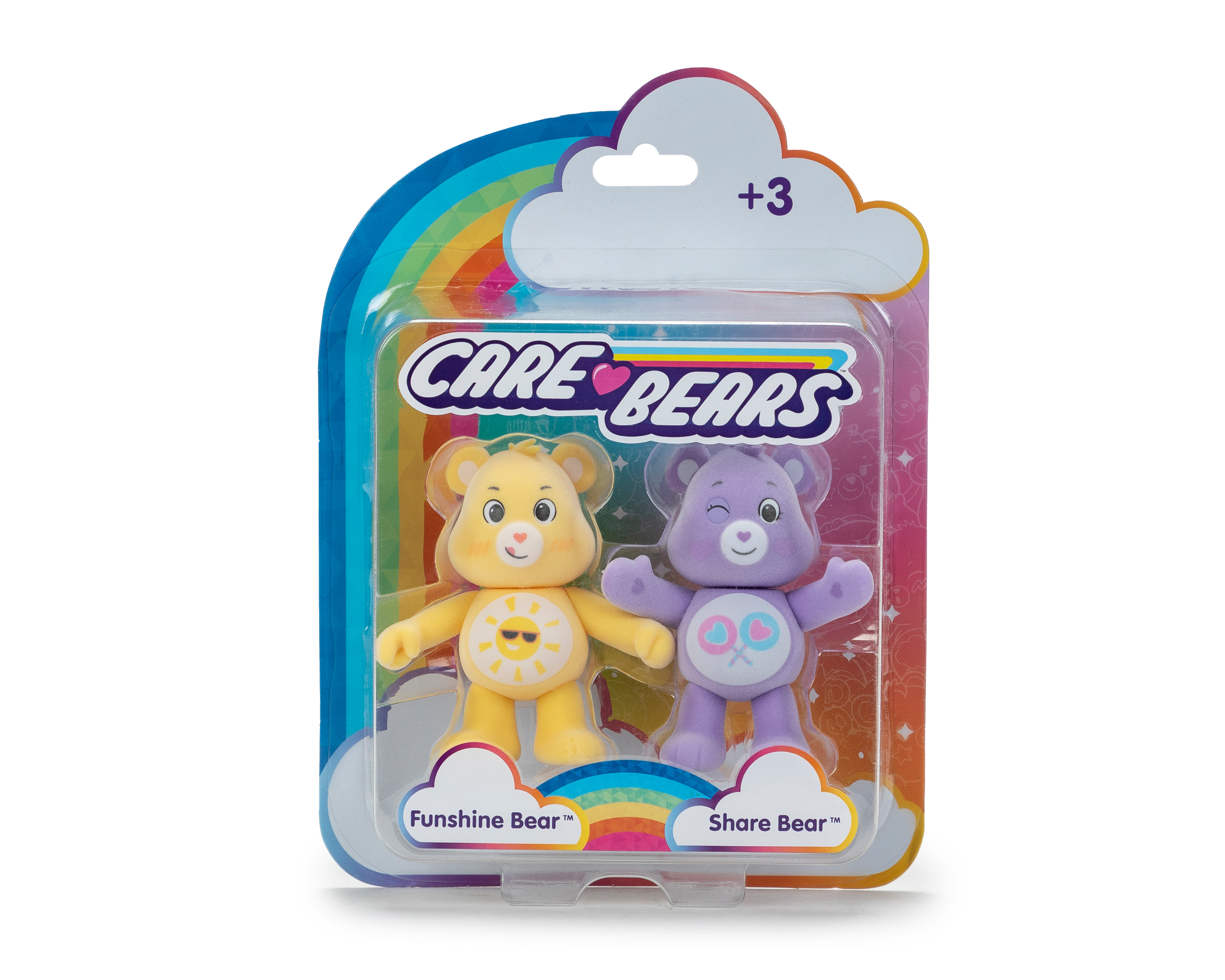 Foto 2 pulgar | Foto 1 | Figura Ruz Care Bears 2 Piezas al Azar