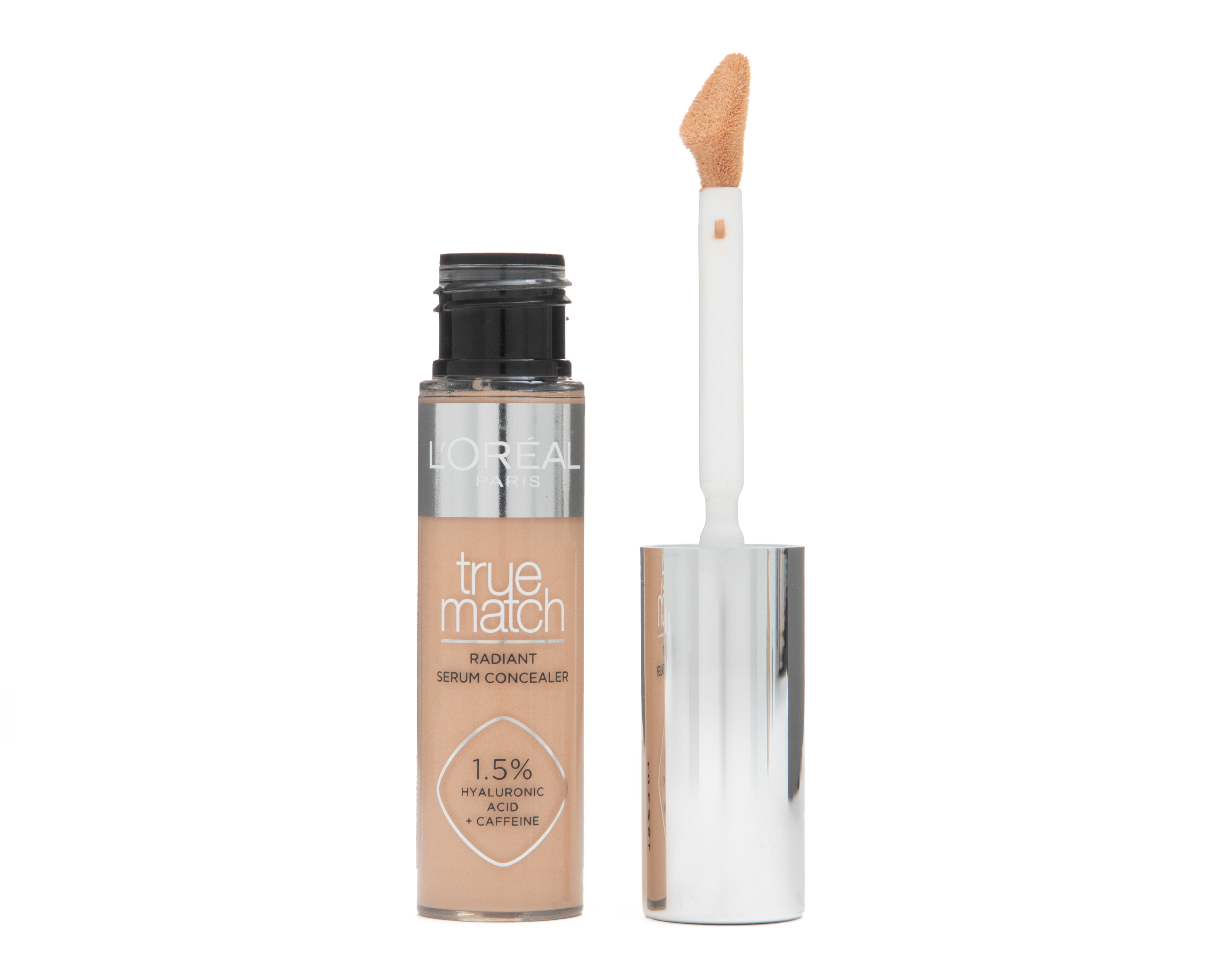 Foto 4 pulgar | Foto 3 | Corrector con Ácido Hialurónico + Cafeína L'Oréal True Match Radiant Sérum Concealer 11 ml