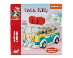 Bloques de Construcción Vehículo Armable Hello Kitty 158 Piezas