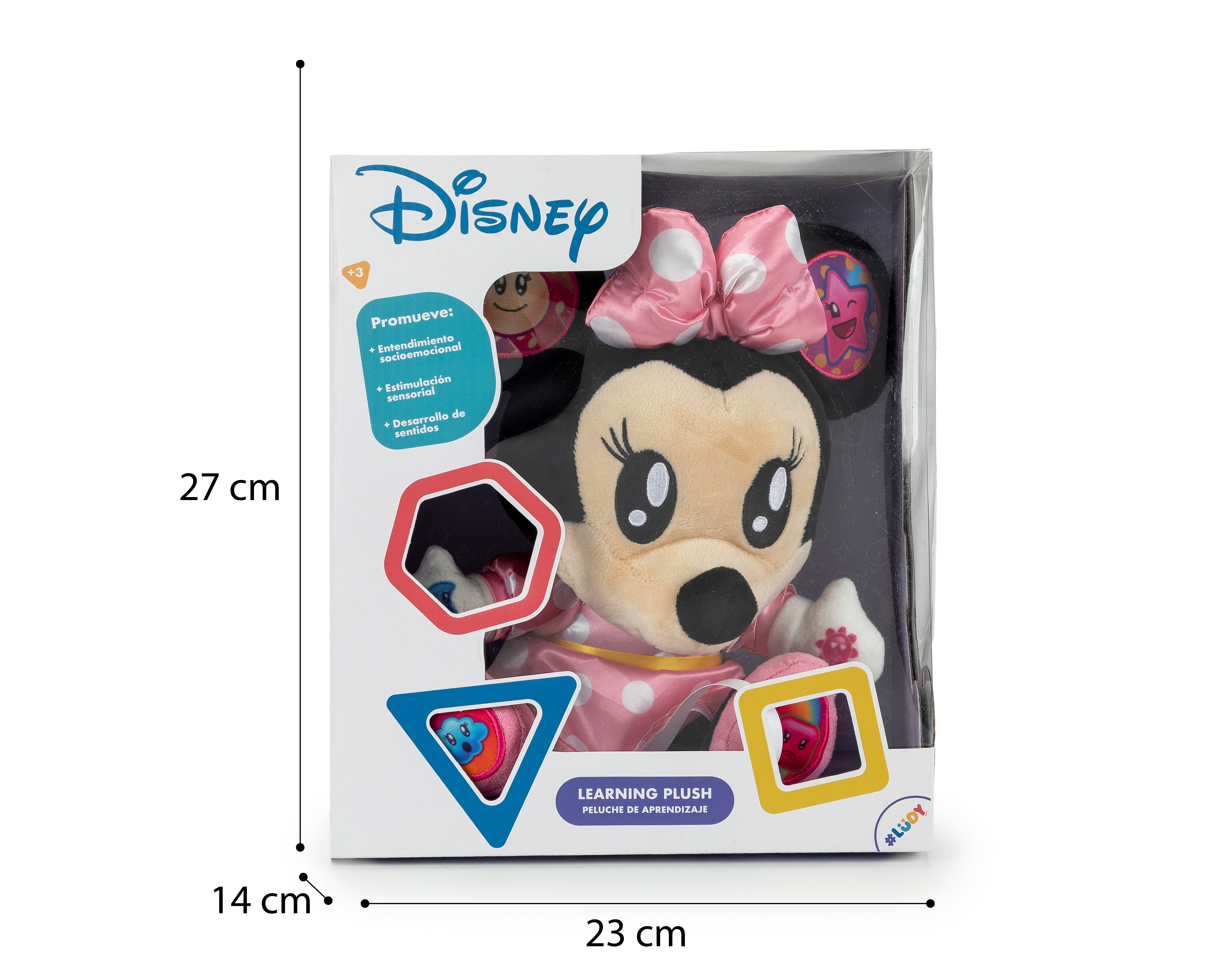 Foto 8 pulgar | Foto 7 | Peluche de Aprendizaje Disney Minnie Mouse con Sonido