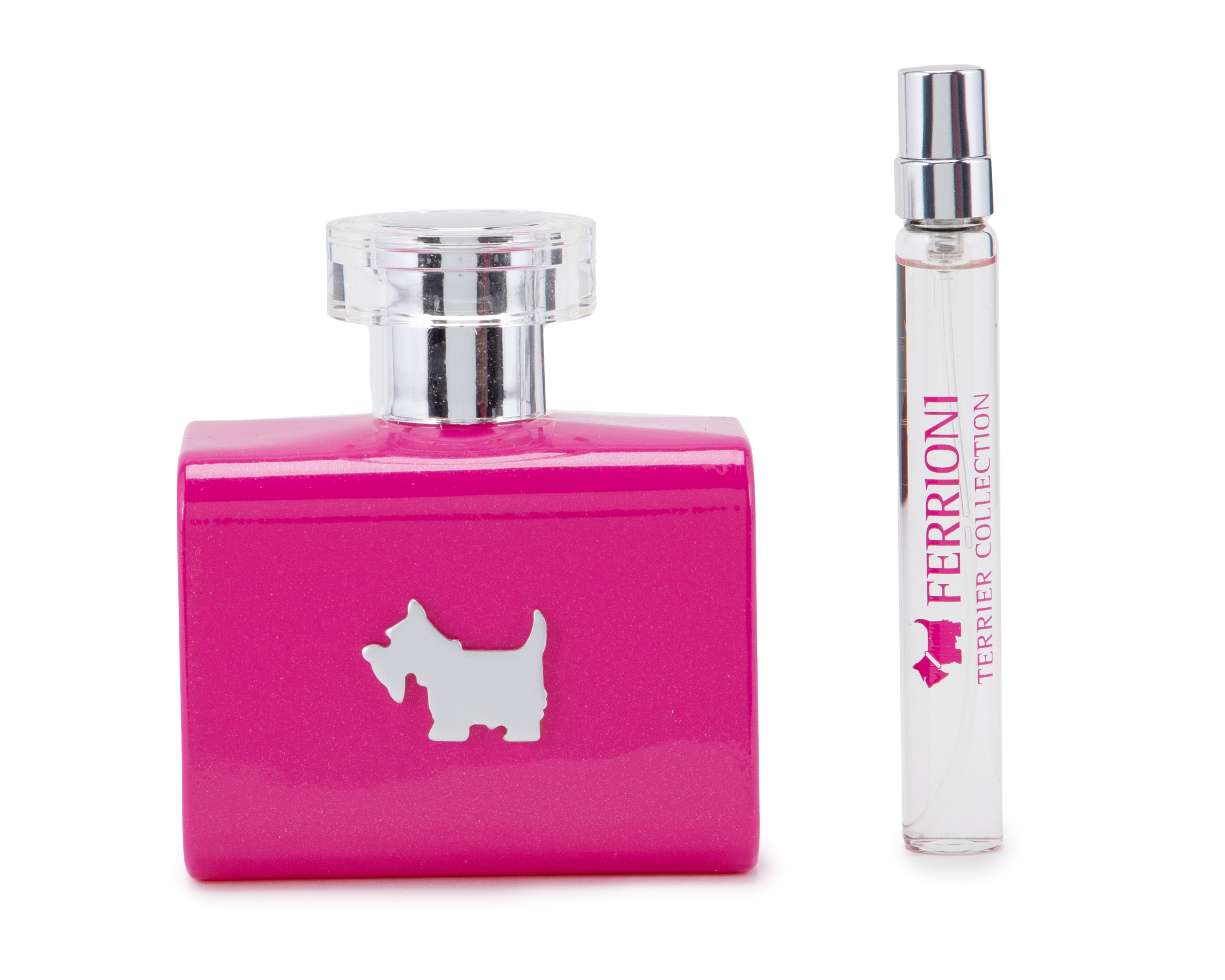 Foto 3 pulgar | Foto 2 | Estuche para Mujer Ferrioni Terrier Pink 3 Piezas