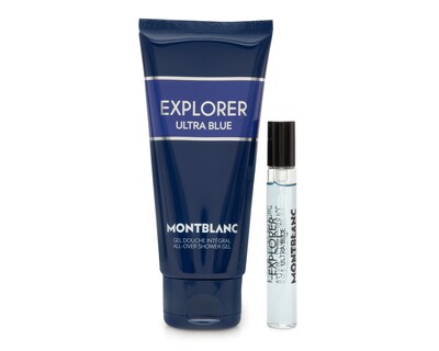 Foto 3 | Foto 3 | Estuche para Hombre Montblanc Explorer Ultra Blue 3 Piezas
