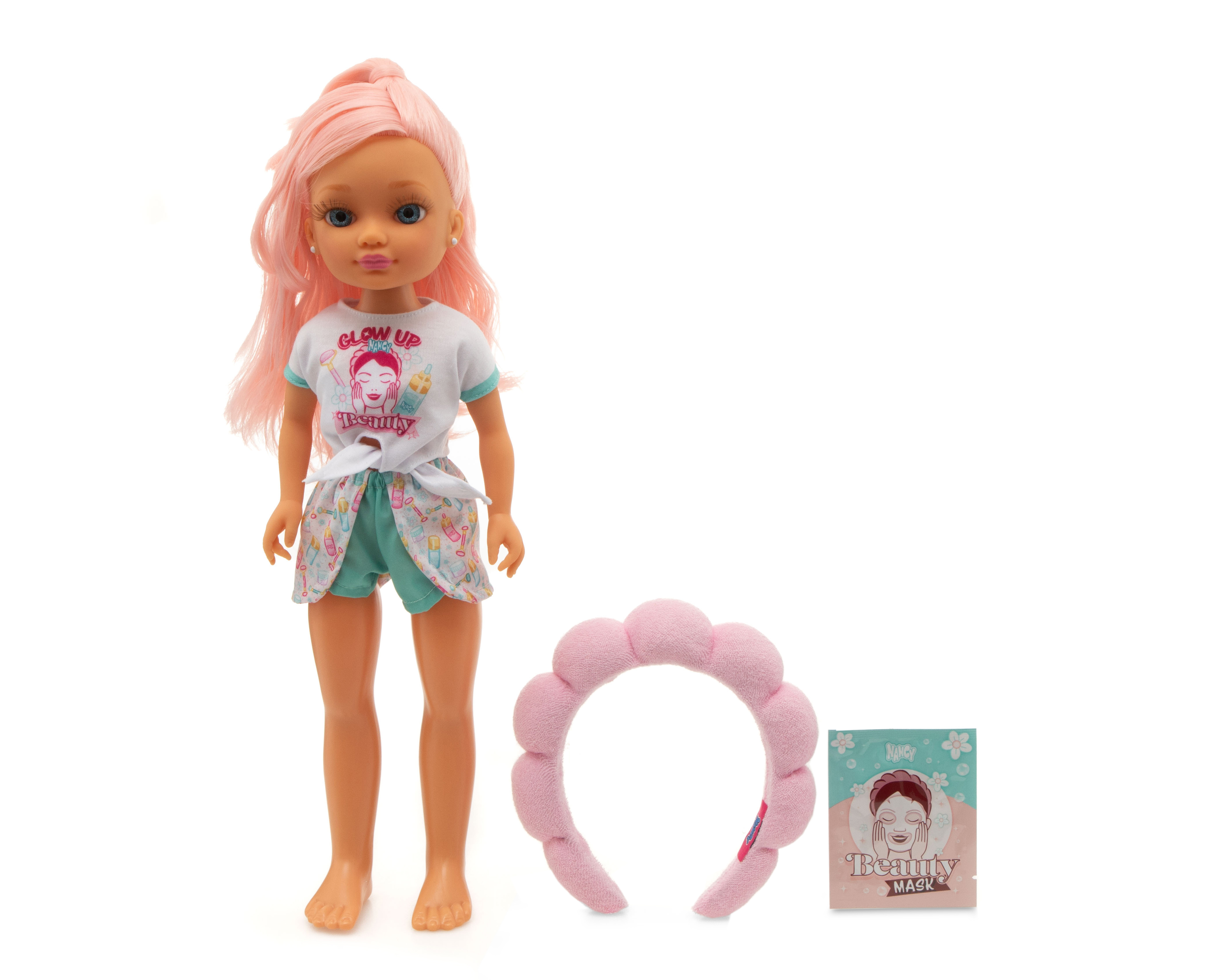 Foto 2 pulgar | Foto 1 | Muñeca Nancy Glow Up Beauty Pack
