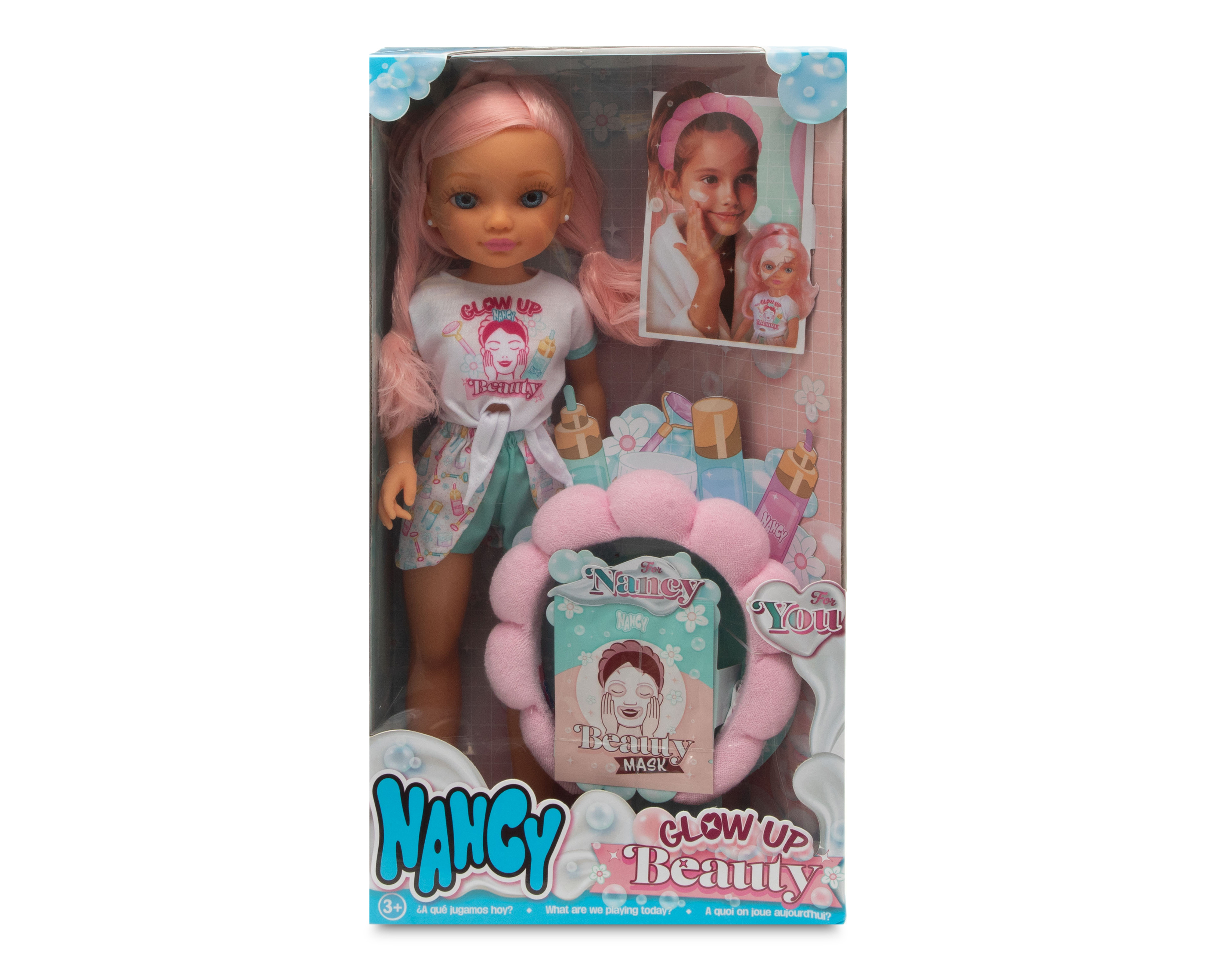 Foto 5 pulgar | Foto 5 | Muñeca Nancy Glow Up Beauty Pack