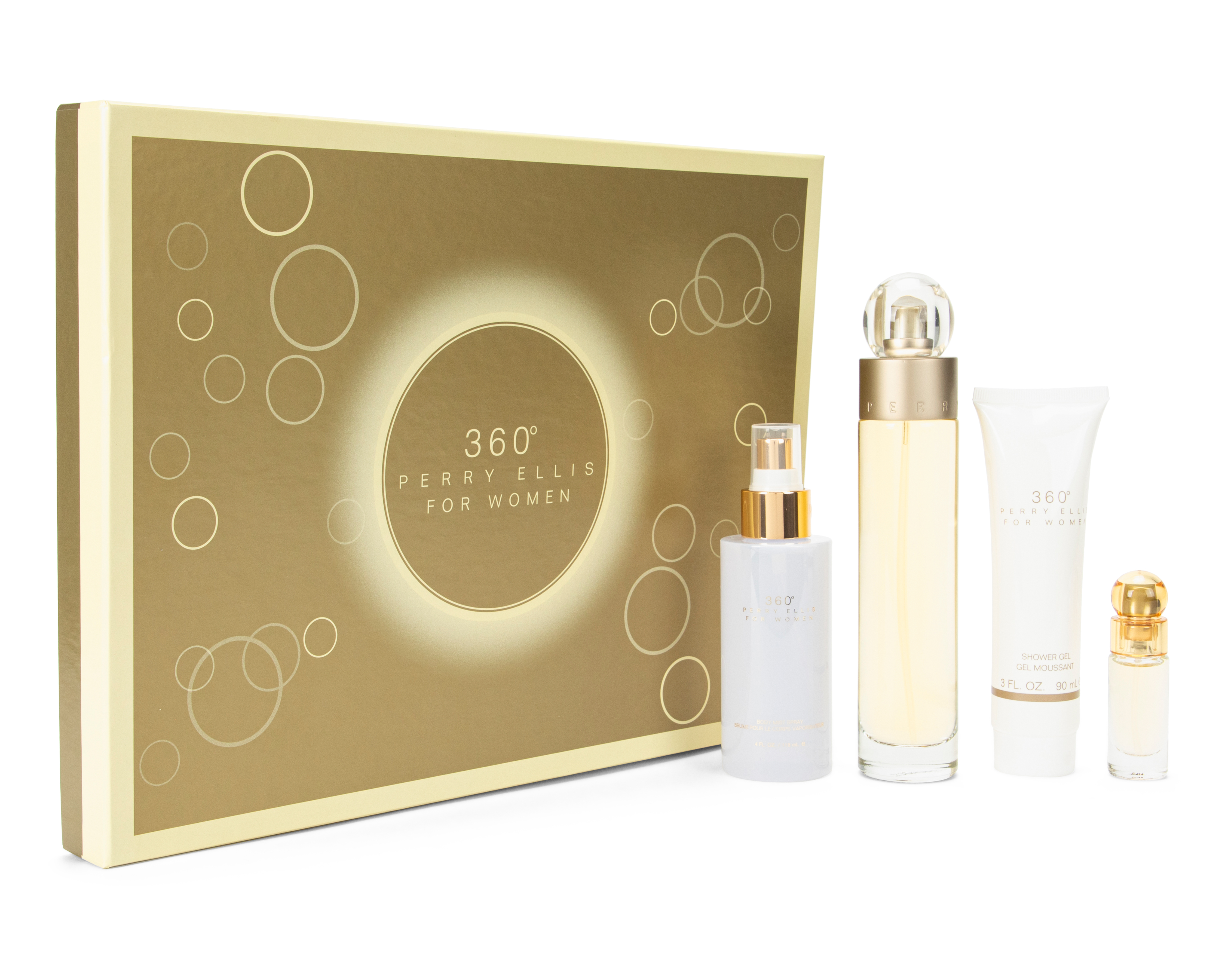 Estuche para Mujer Perry Ellis 360° 4 Piezas