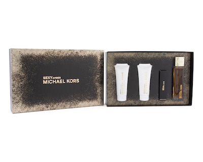 Foto 2 | Foto 2 | Estuche para Mujer Michael Kors Sexy Ámber 4 Piezas