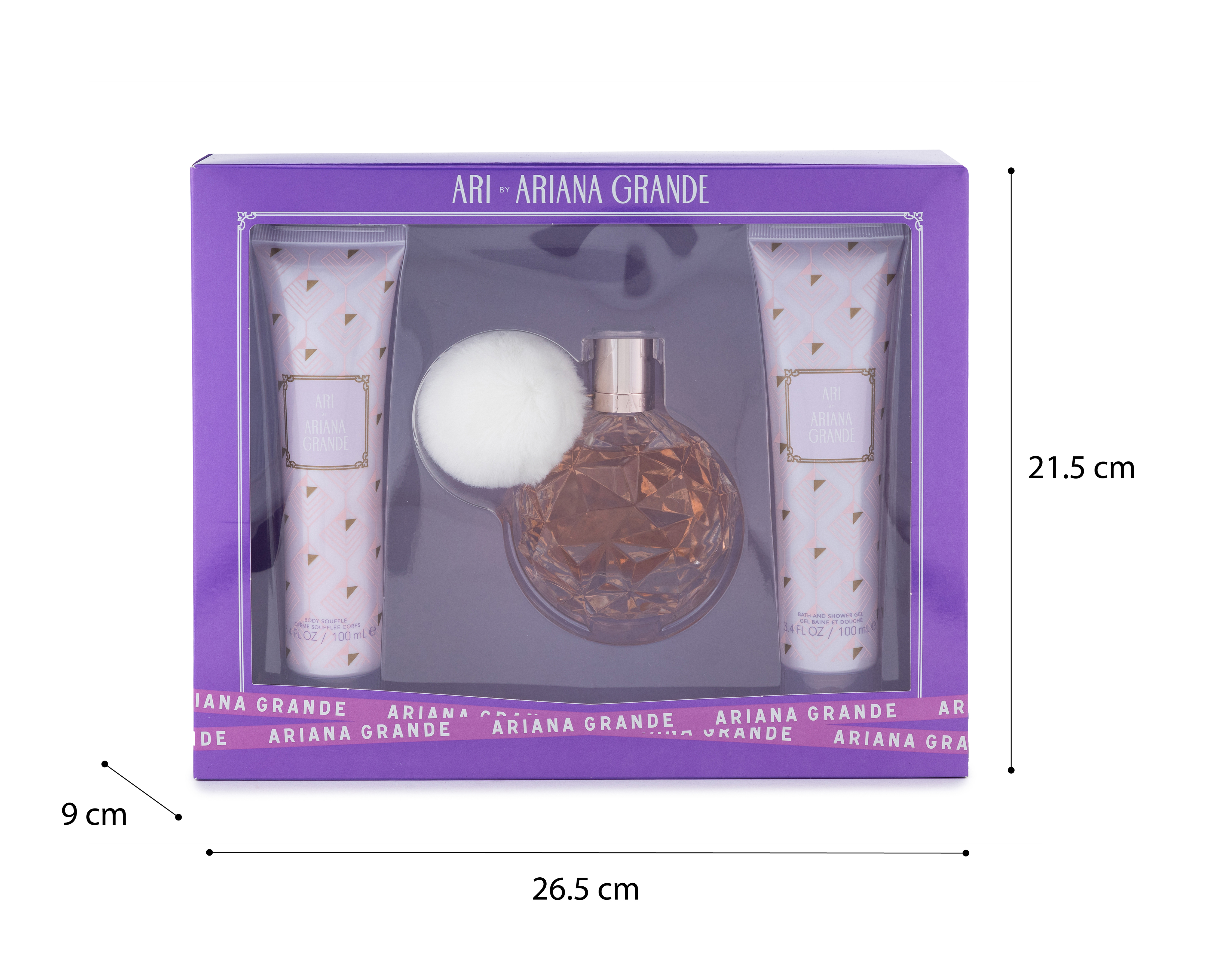 Foto 5 pulgar | Foto 4 | Estuche para Mujer Ariana Grande Ari 3 Piezas