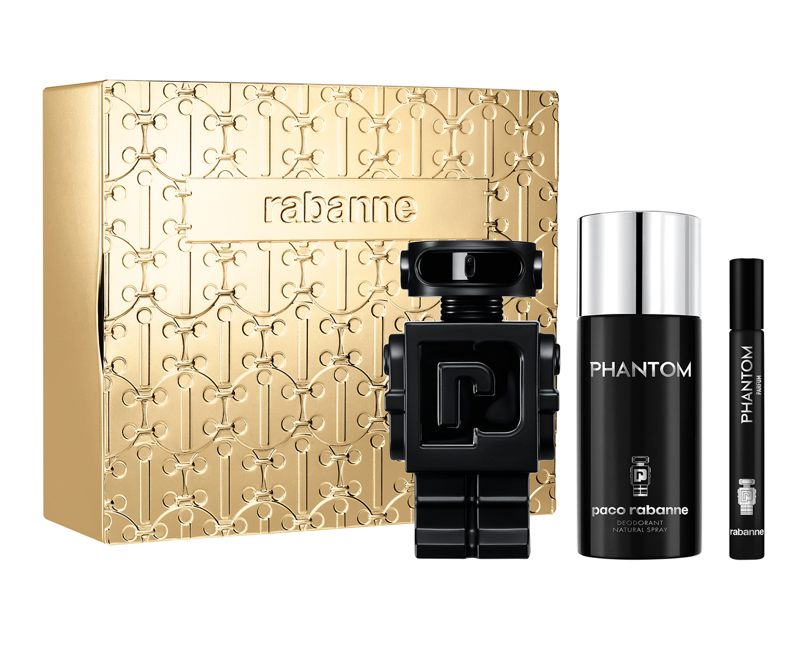 Estuche para Hombre Paco Rabanne Phantom 3 Piezas