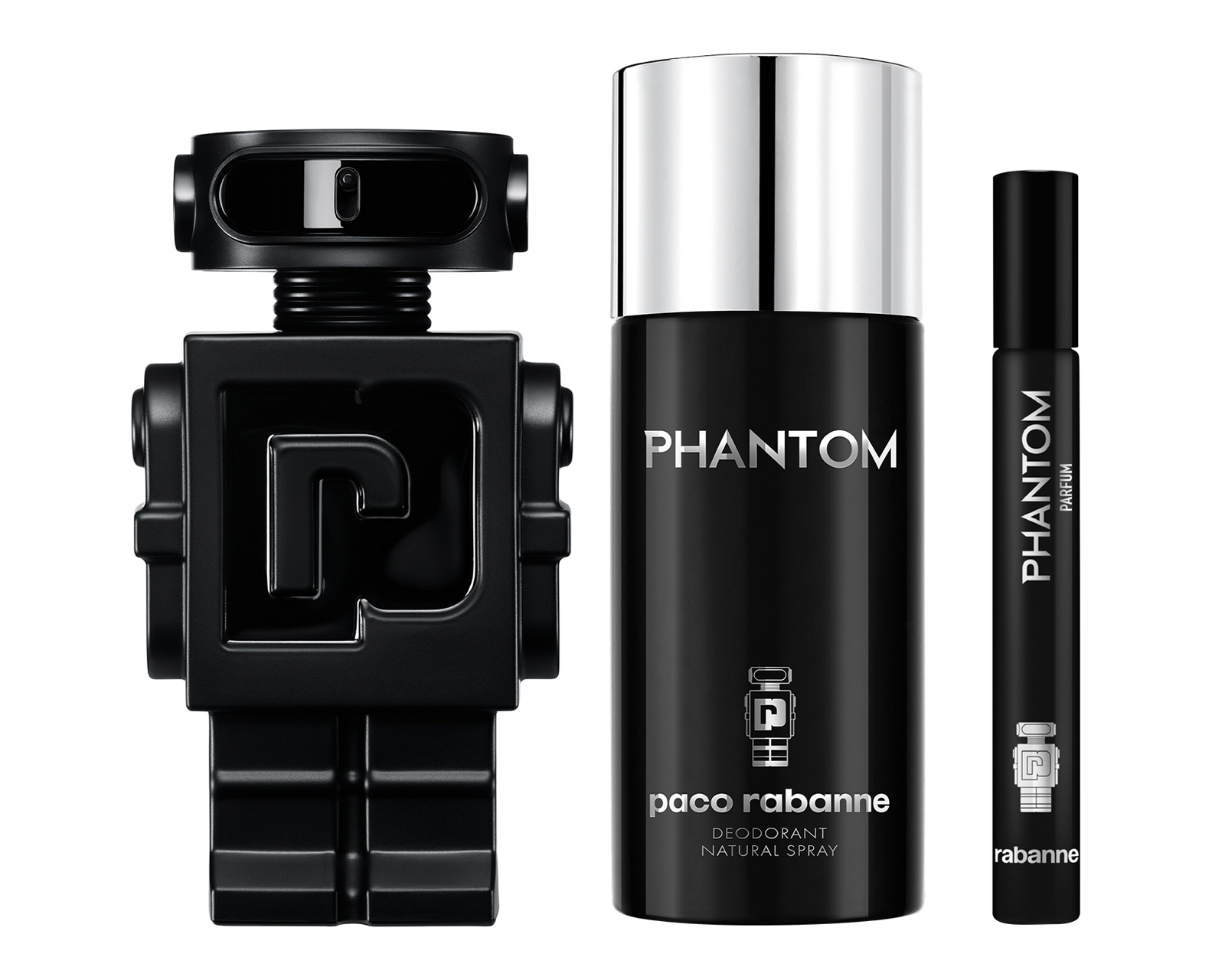 Foto 3 pulgar | Foto 2 | Estuche para Hombre Paco Rabanne Phantom 3 Piezas