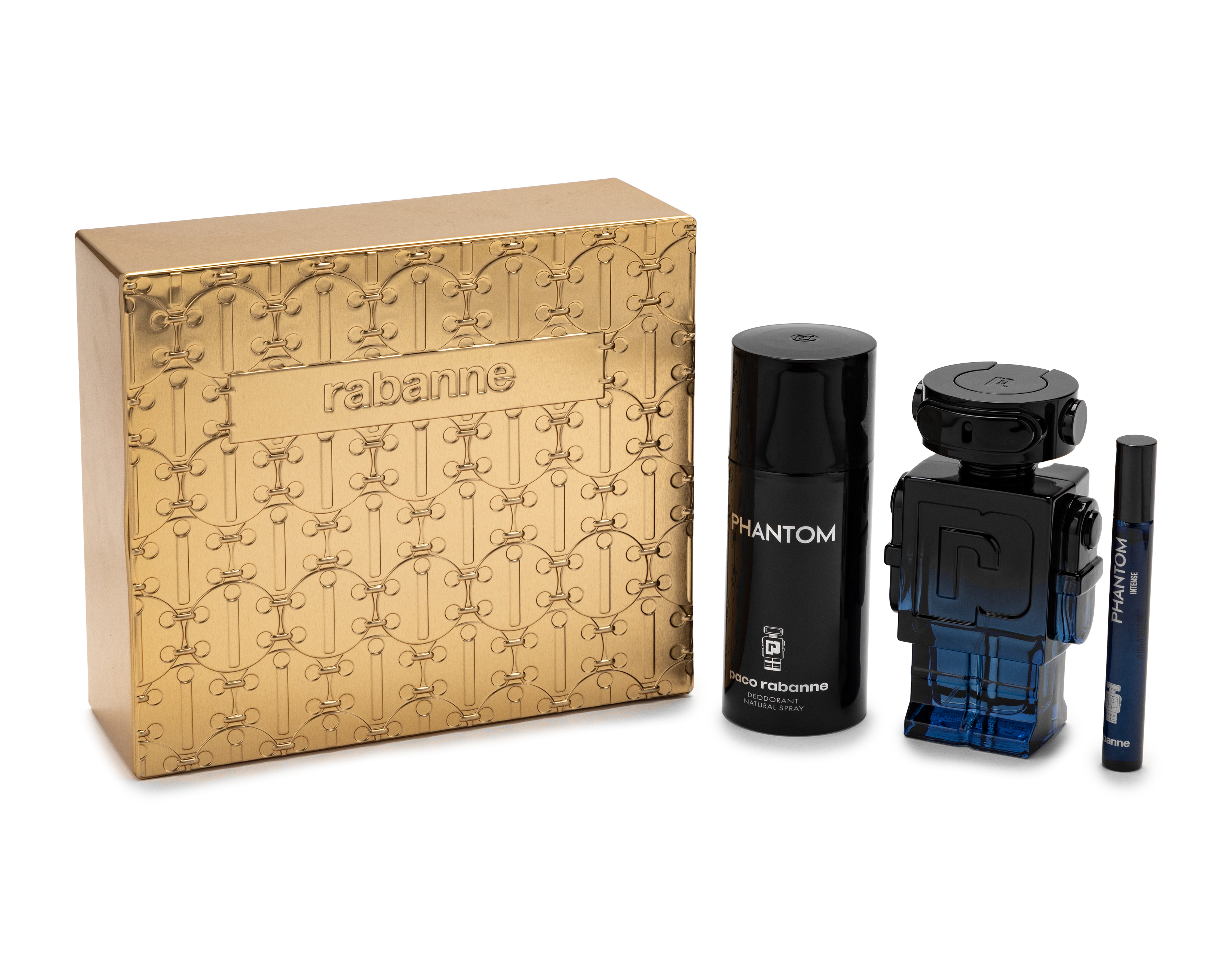 Foto 2 pulgar | Foto 1 | Estuche para Hombre Paco Rabanne Phantom Intense 3 Piezas