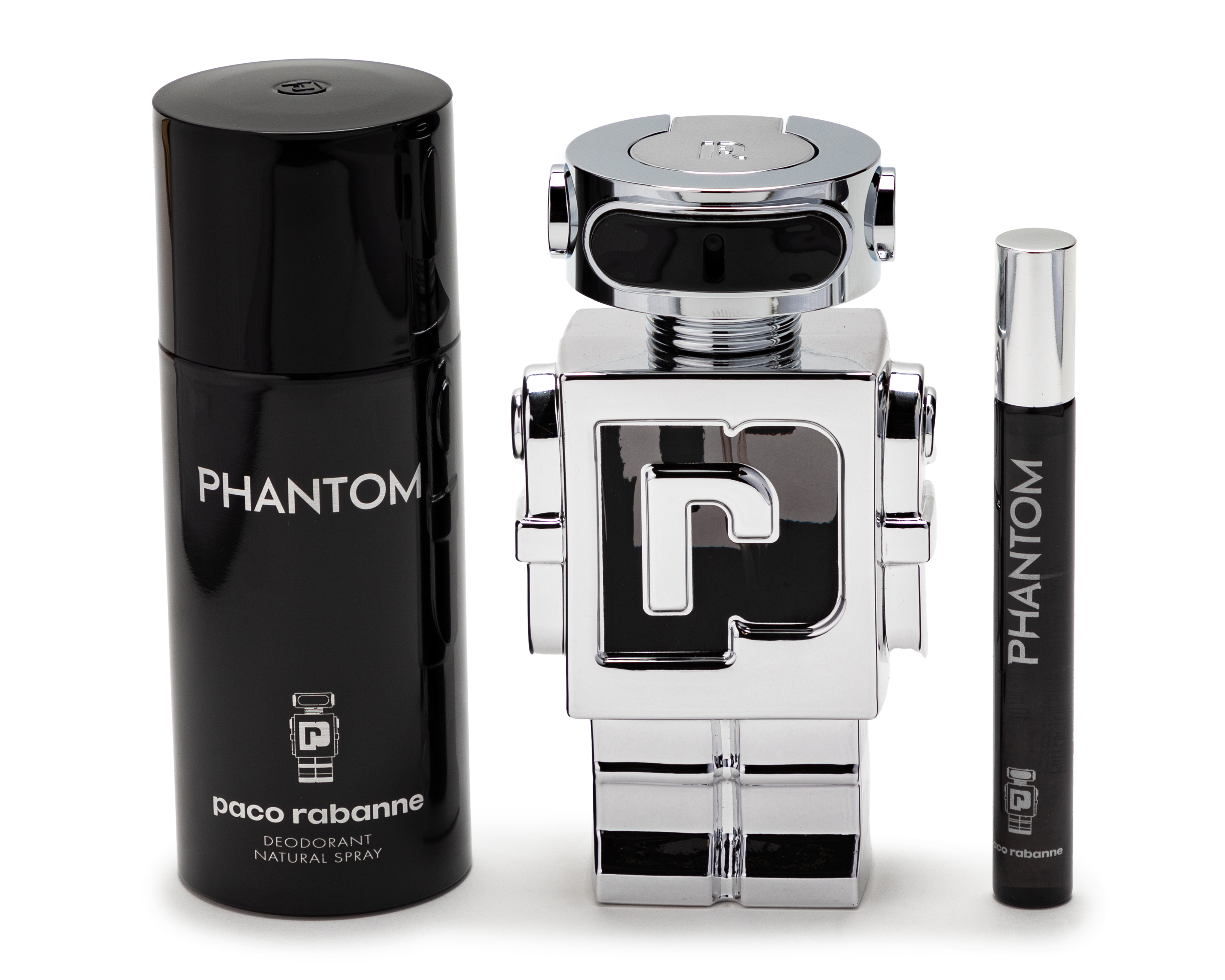 Foto 4 pulgar | Foto 3 | Estuche para Hombre Paco Rabanne Phantom 3 Piezas