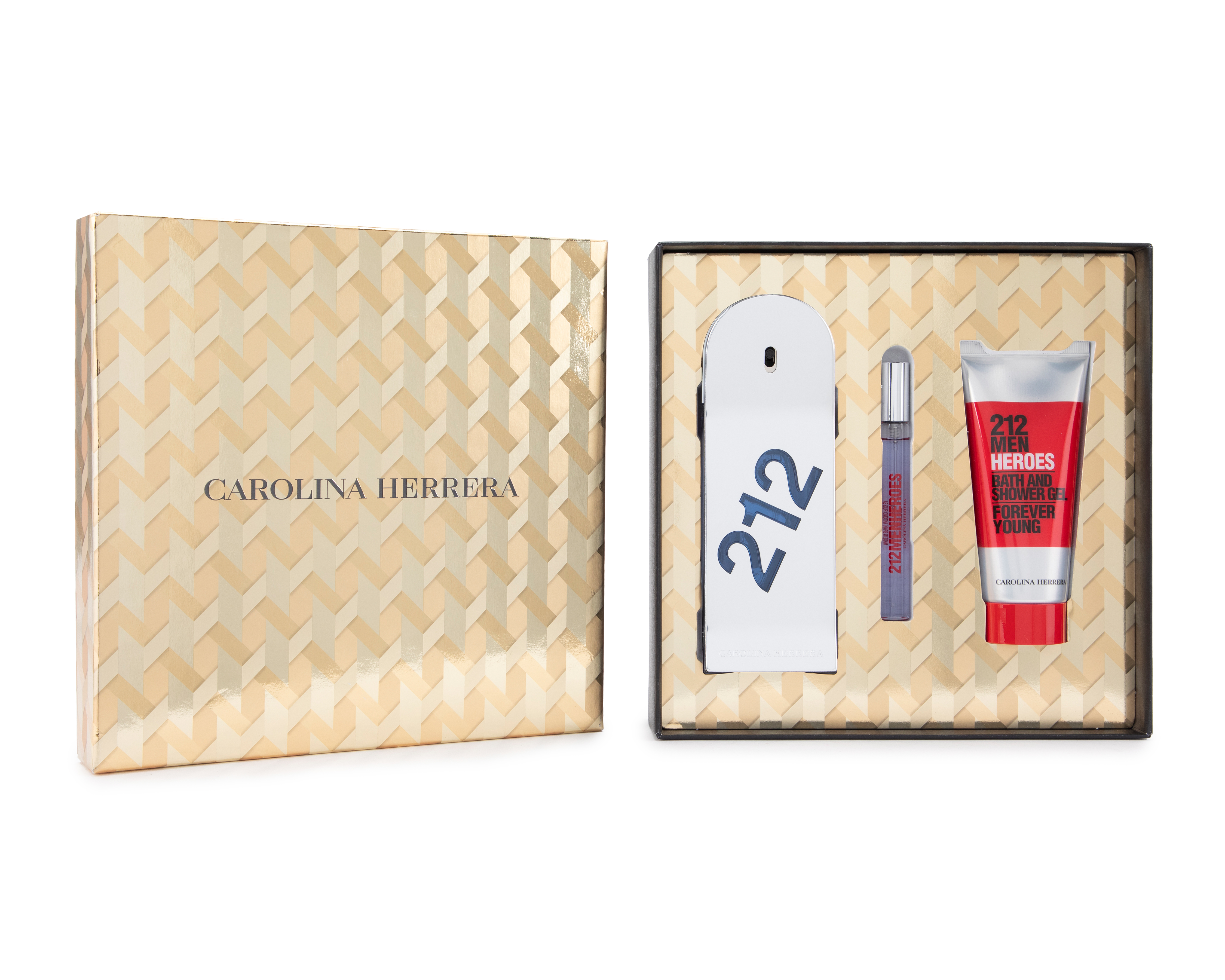 Foto 5 pulgar | Foto 4 | Estuche para Hombre Carolina Herrera 212 Heroes 3 Piezas