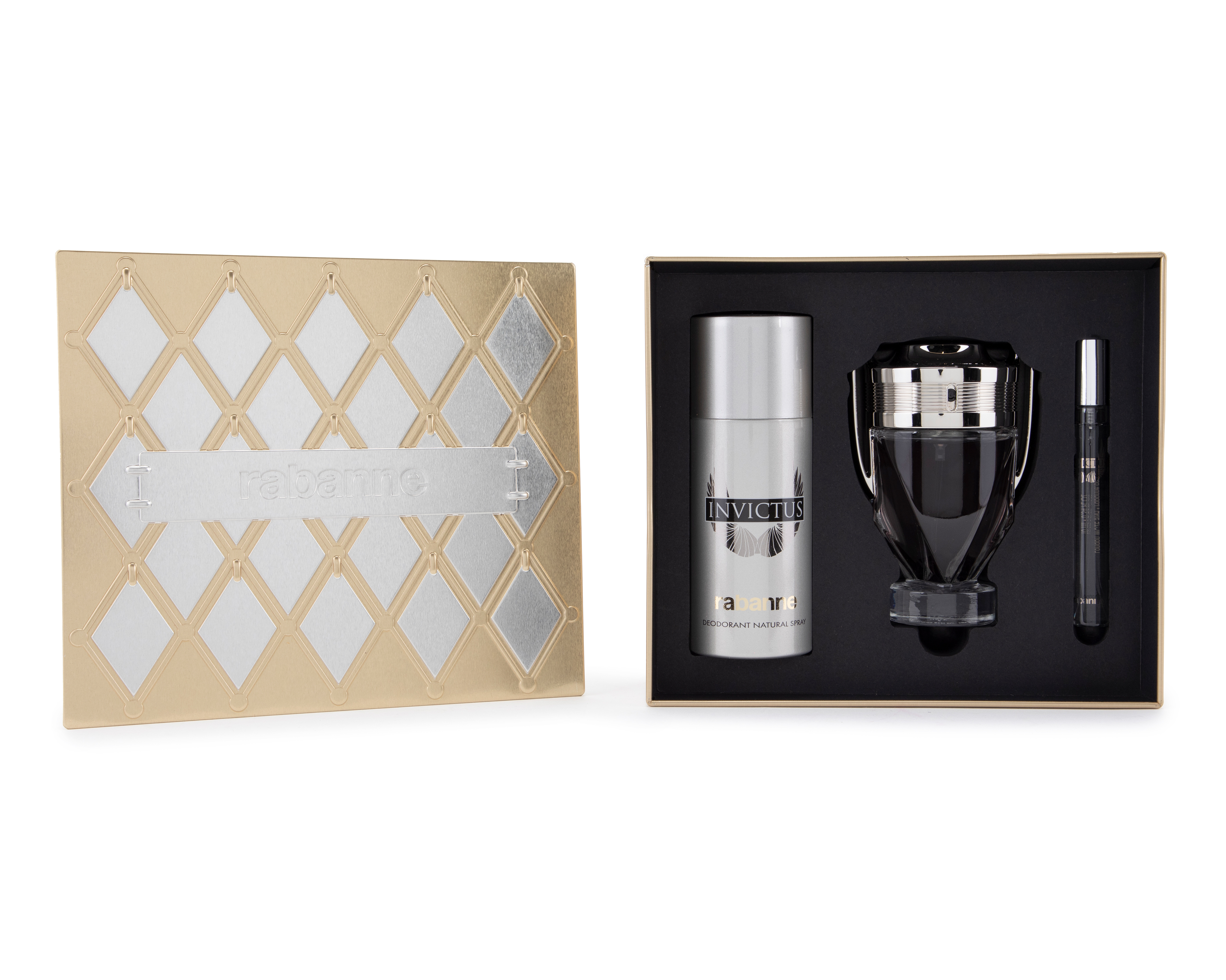 Foto 5 pulgar | Foto 4 | Estuche para Hombre Paco Rabanne Invictus 3 Piezas