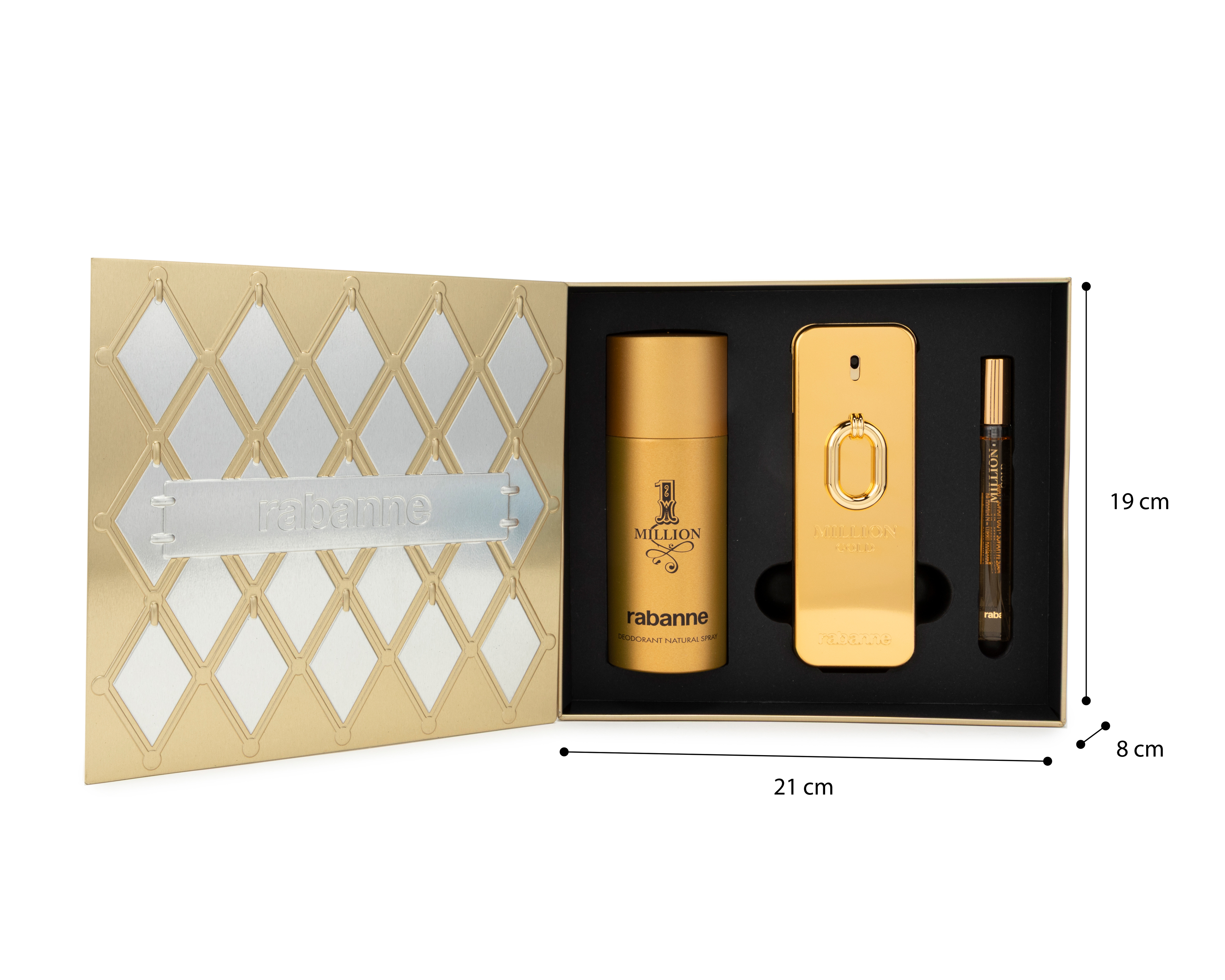 Foto 6 pulgar | Foto 5 | Estuche para Hombre Paco Rabanne 1 Million Gold 3 Piezas