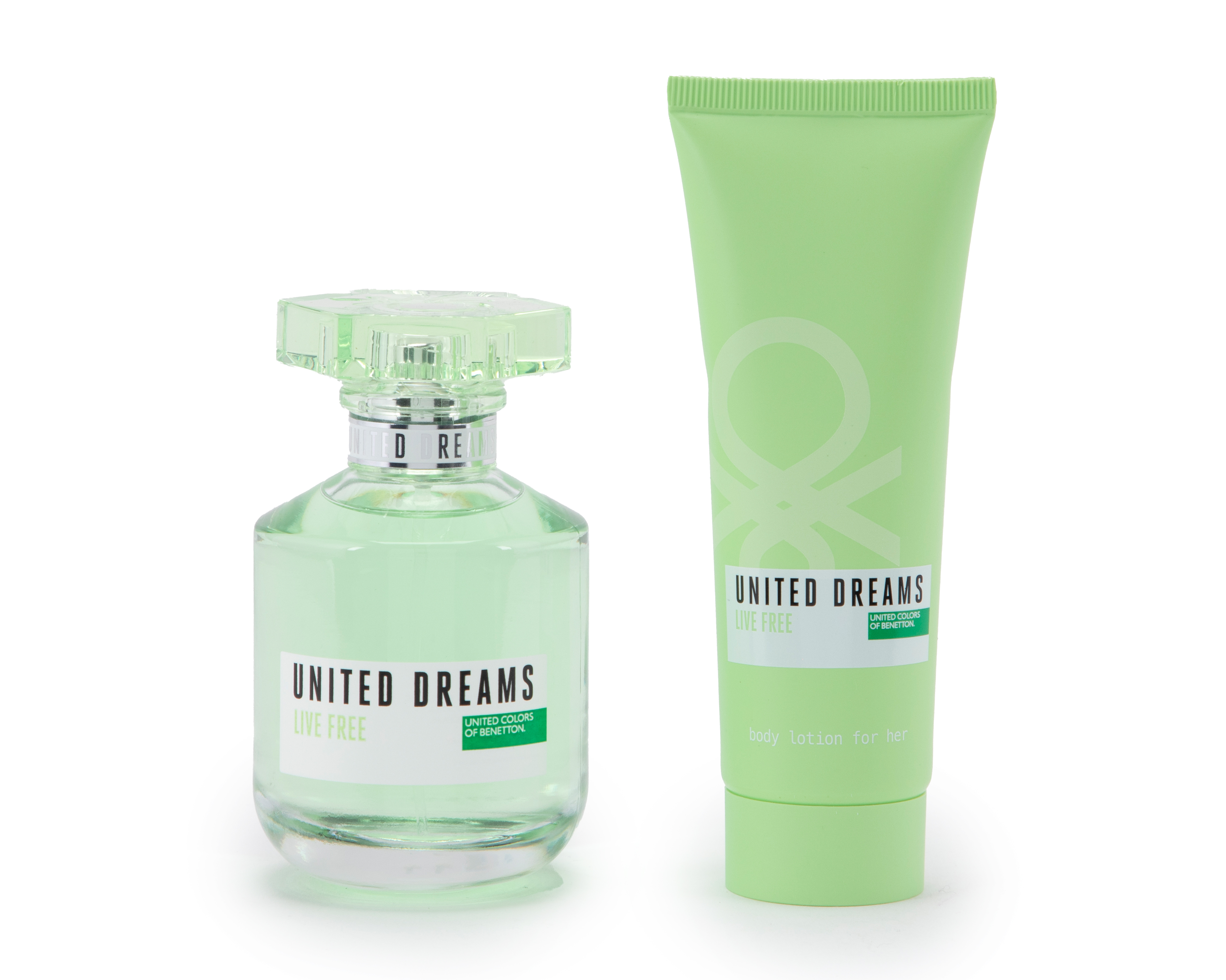 Estuche para Mujer United Colors of Beneton United Dreams Live Free 2 Piezas