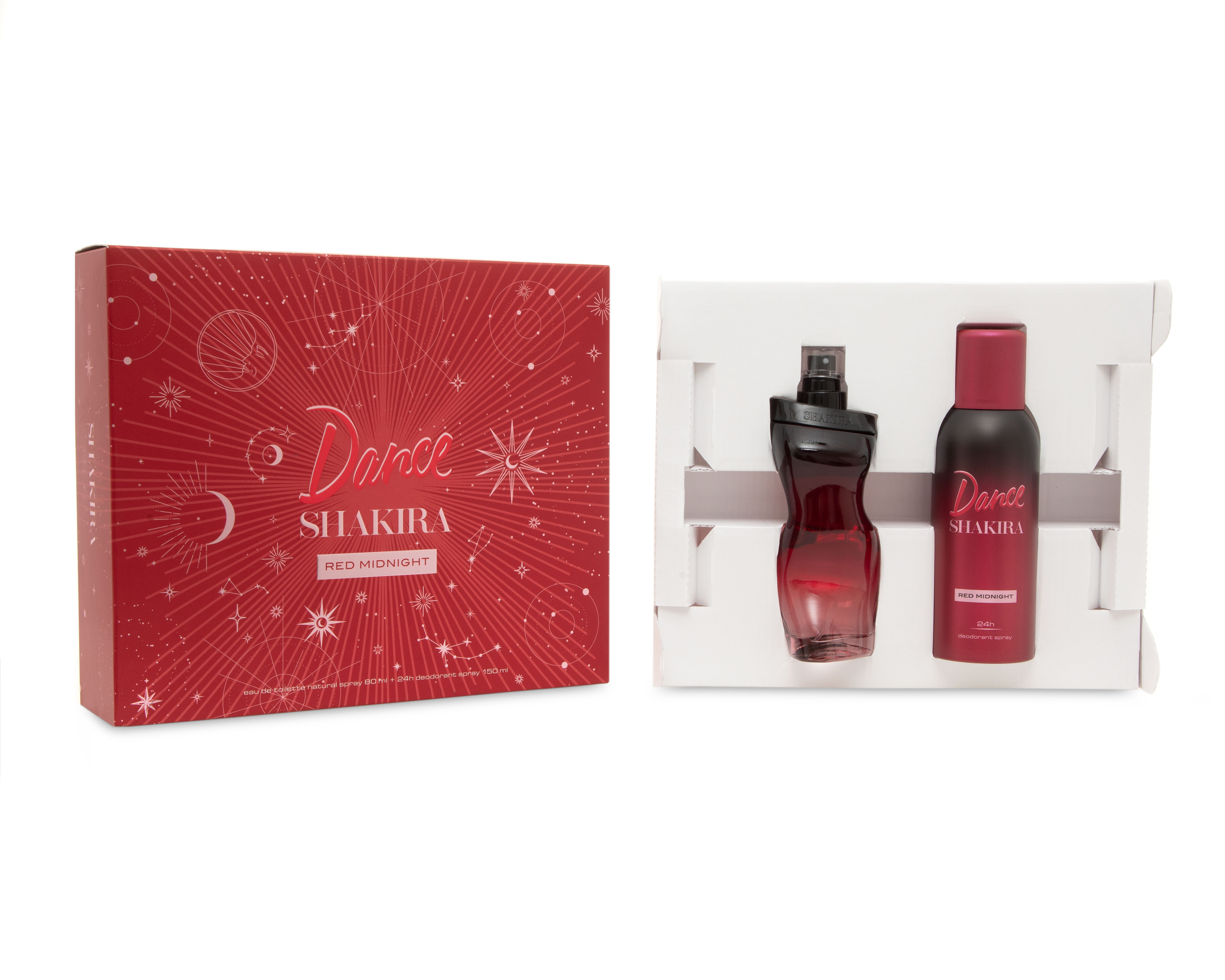 Foto 5 pulgar | Foto 4 | Estuche para Mujer Shakira Dance Red Midnight 2 Piezas