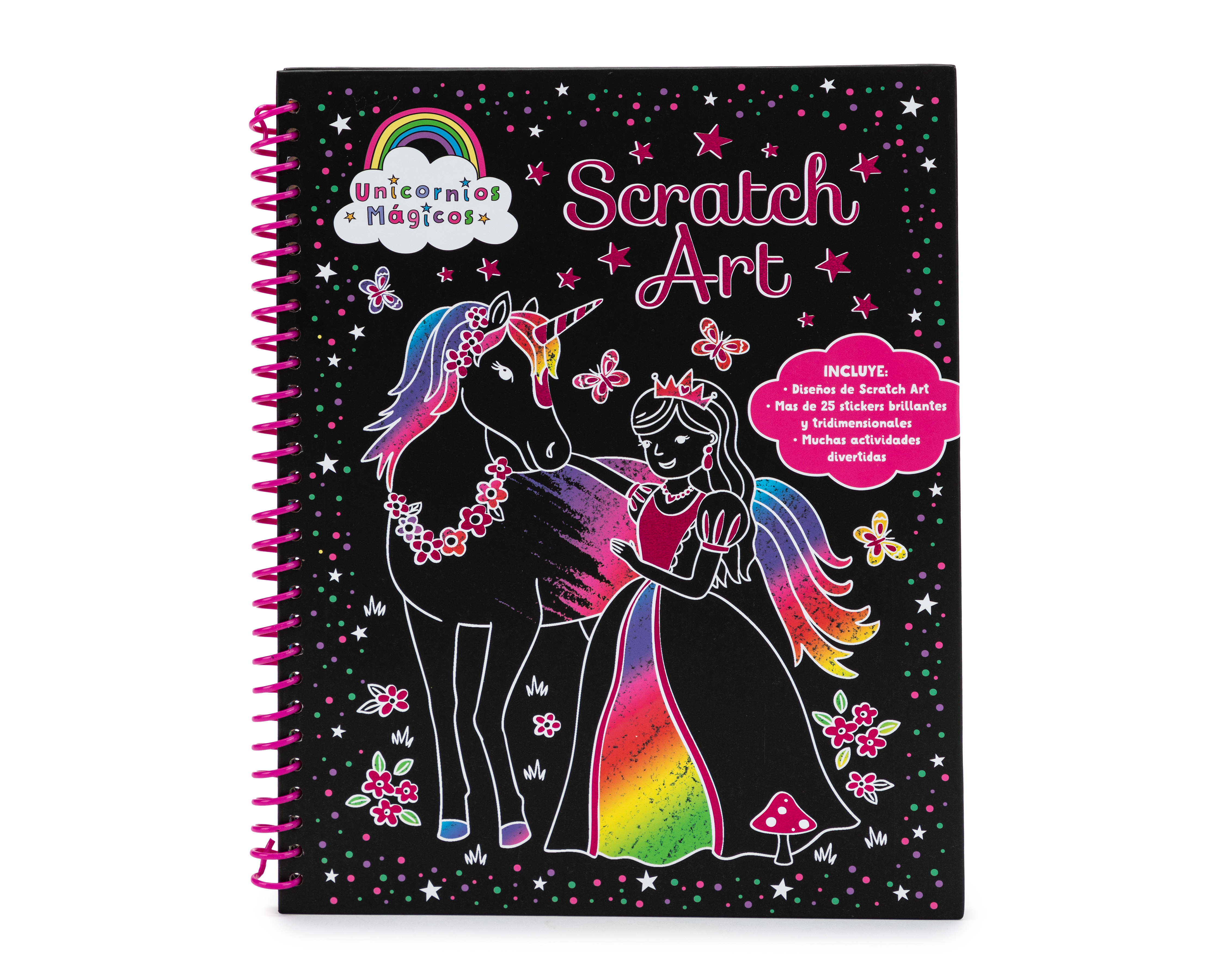 Libro Mágico Scratch Art de Unicornios