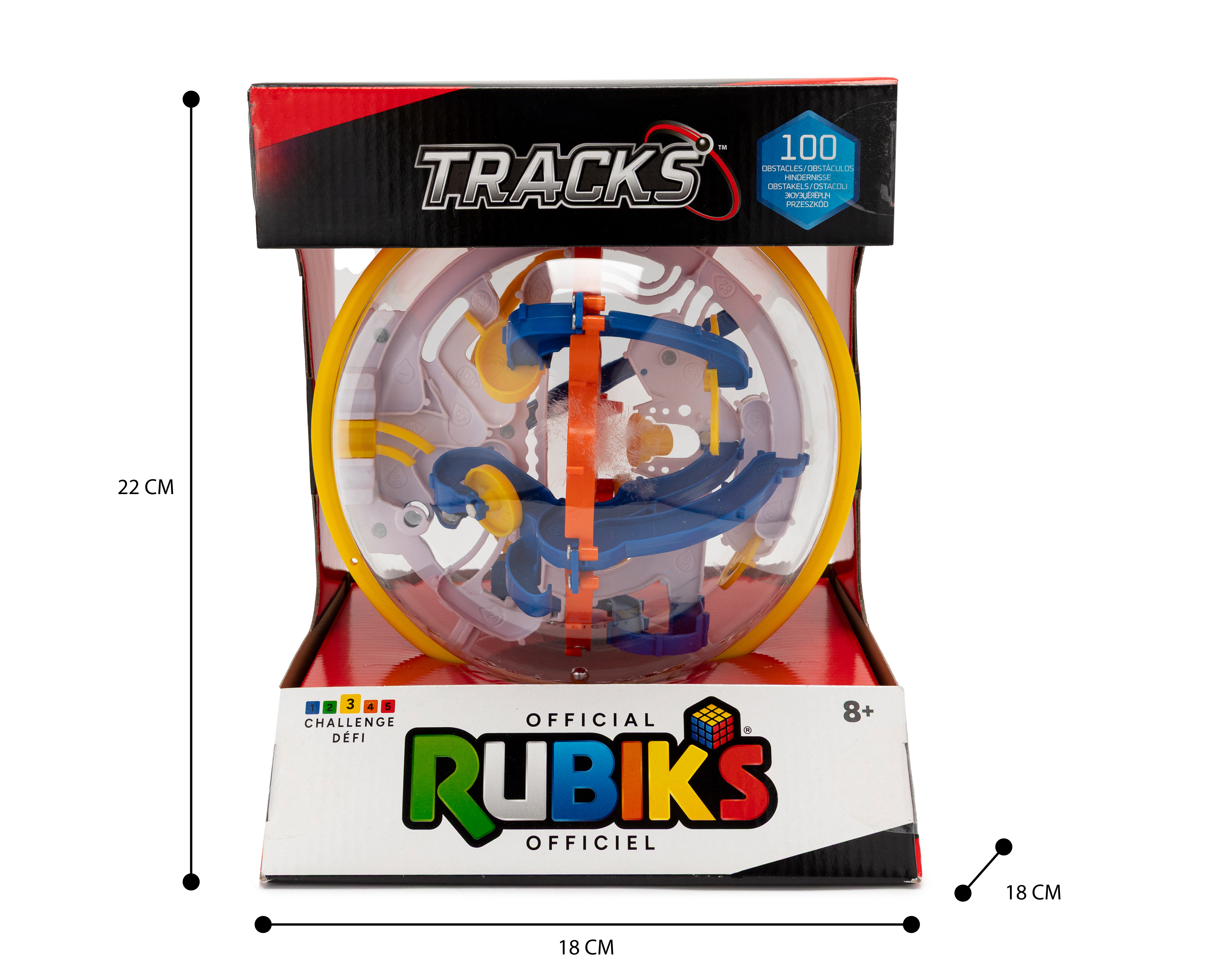 Foto 4 | Foto 4 | Juego de Mesa Rubik's Tracks 100 Obstáculos