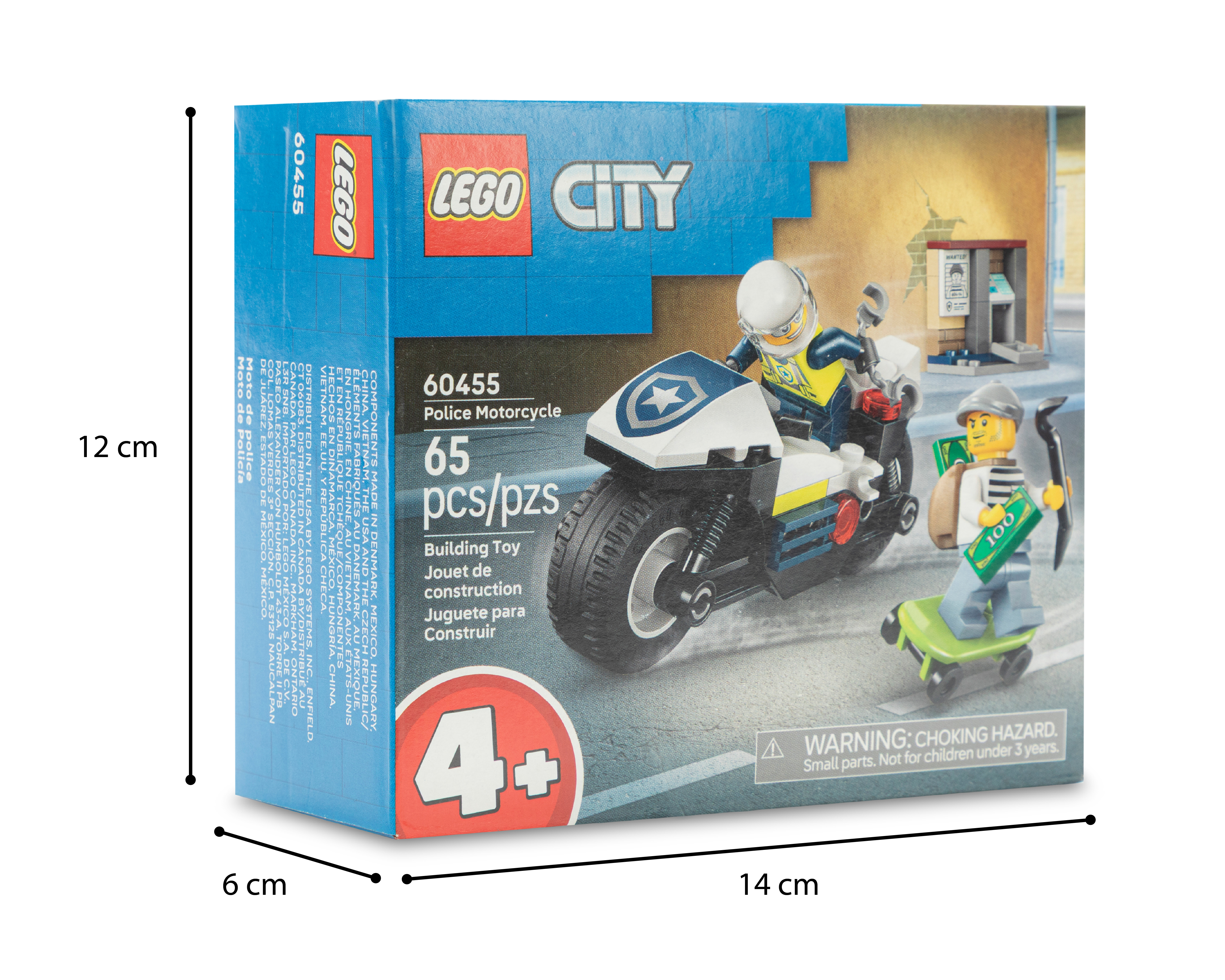 Foto 5 pulgar | Foto 4 | LEGO City: Persecución en Moto de Policía