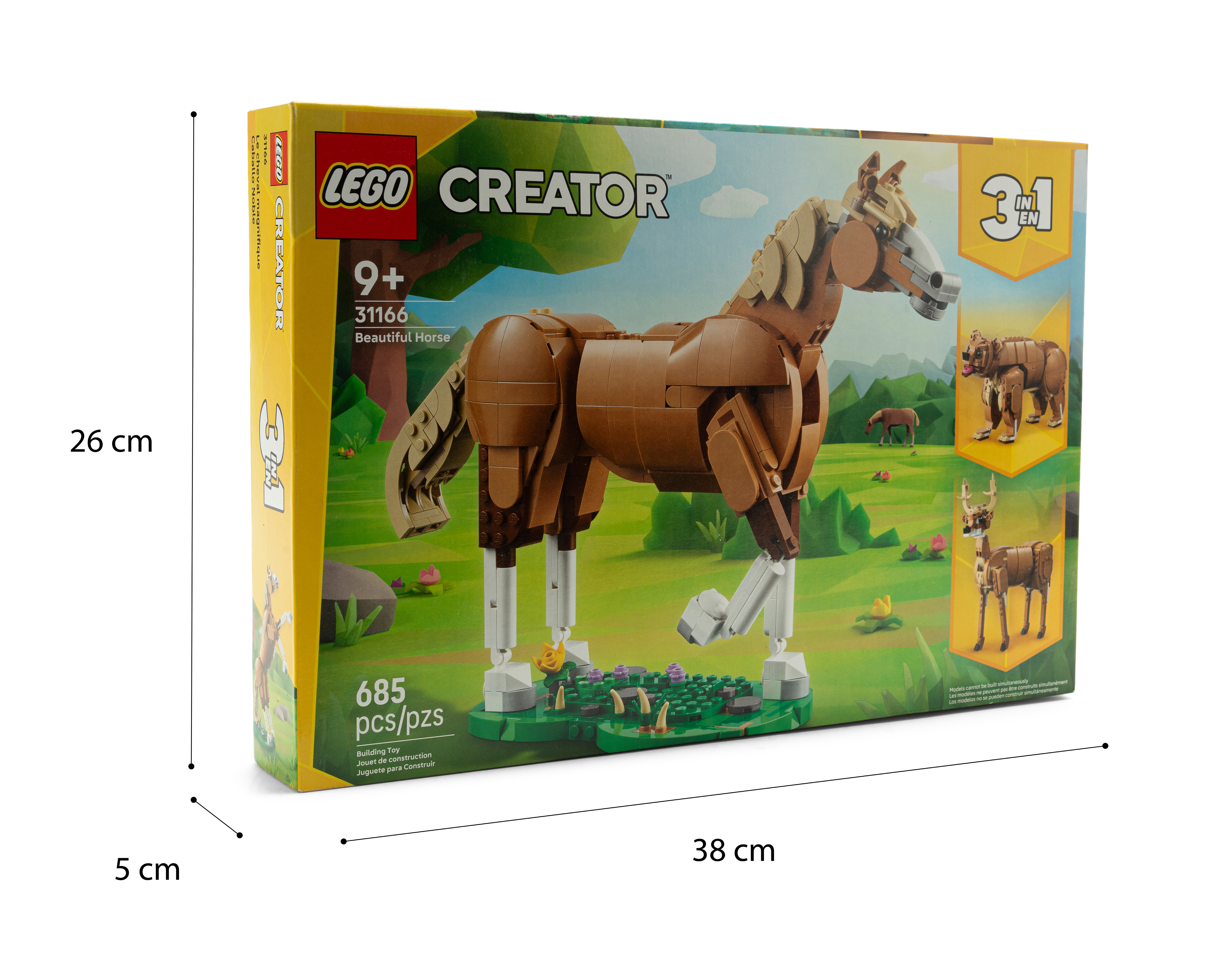 Foto 4 pulgar | Foto 3 | LEGO Creator 3 en 1: Caballo Noble
