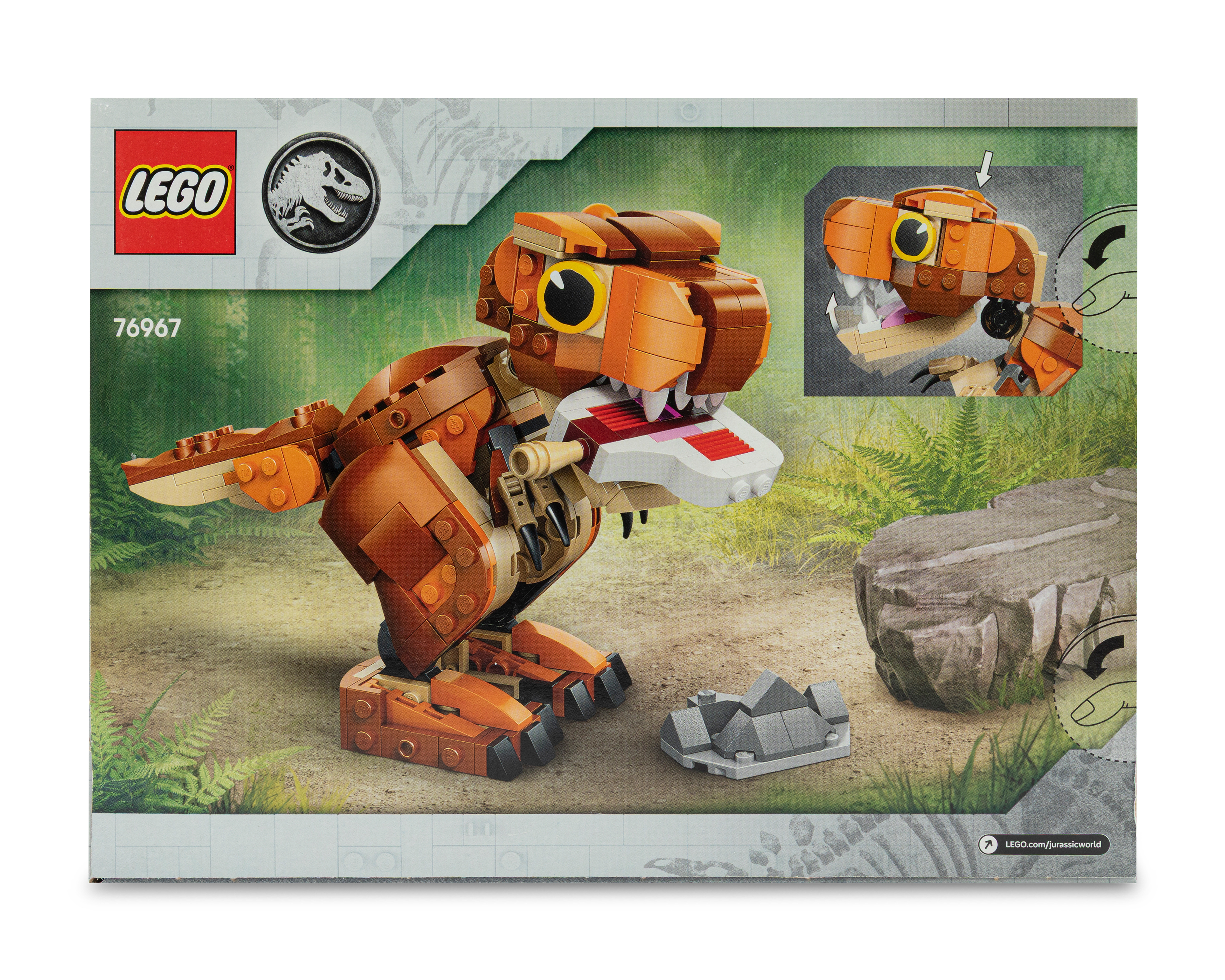 Foto 3 pulgar | Foto 2 | LEGO Jurassic World: Little Eatie T. rex