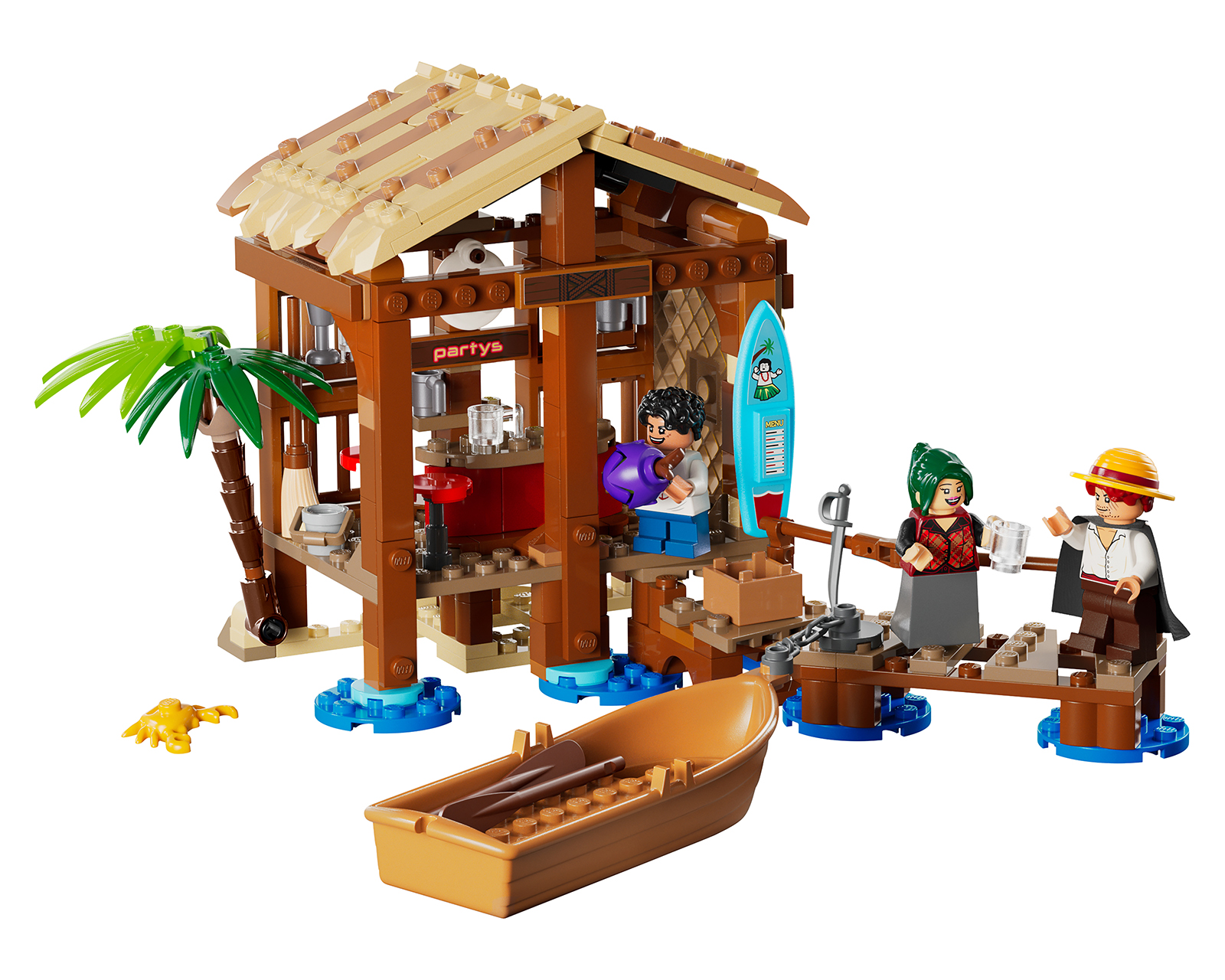 Foto 4 pulgar | Foto 3 | LEGO One Piece Cabaña del Pueblo del Molino de Viento