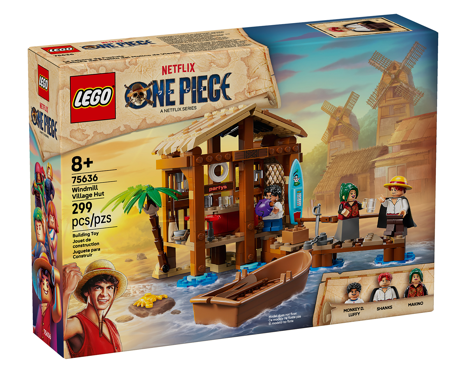 Foto 4 | Foto 4 | LEGO One Piece Cabaña del Pueblo del Molino de Viento