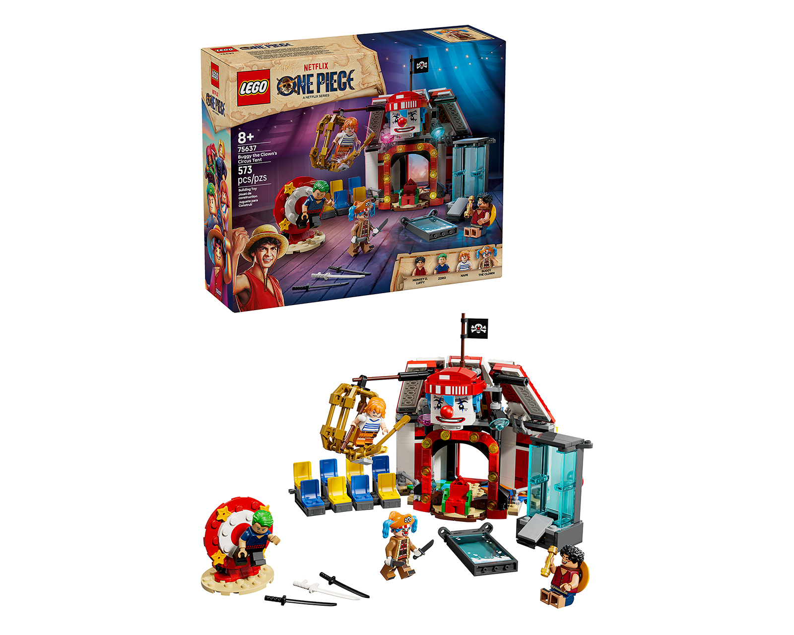 LEGO One Piece Carpa de Circo de Buggy el Payaso