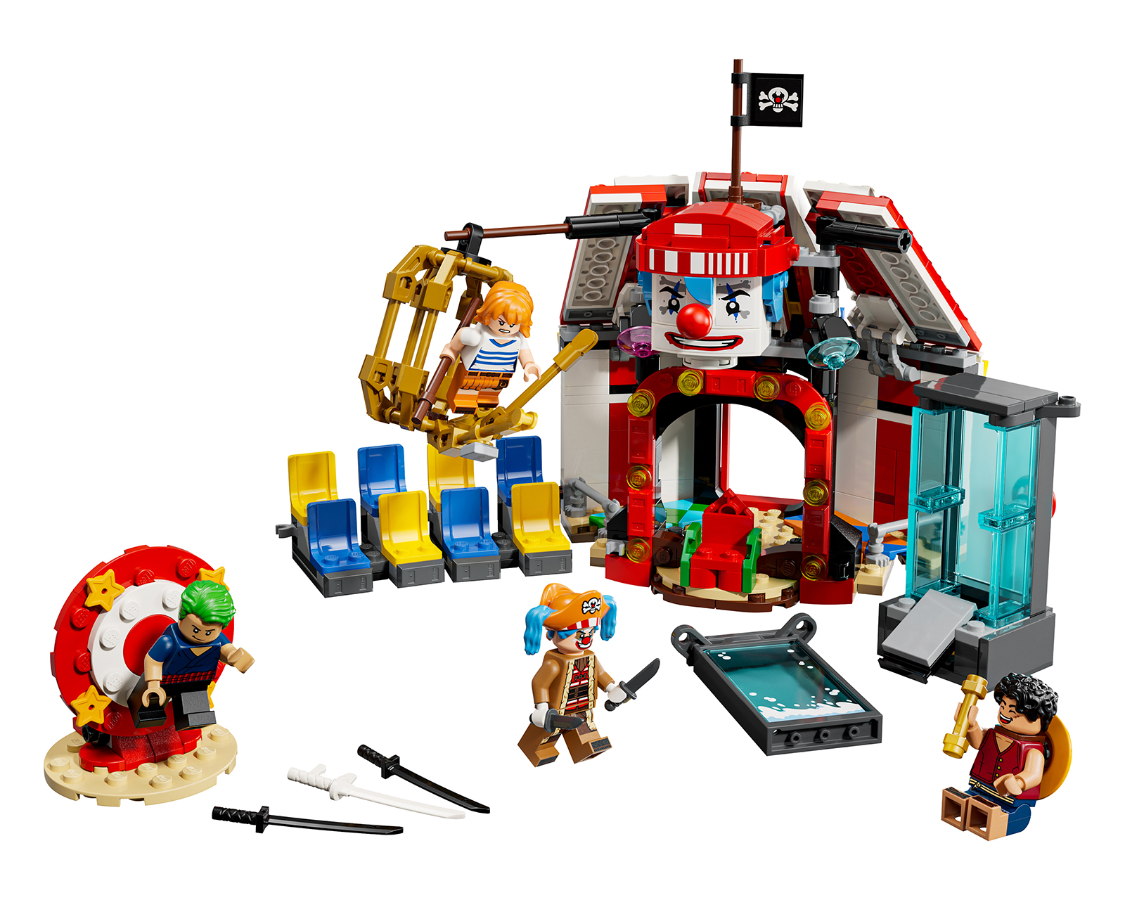 Foto 4 pulgar | Foto 3 | LEGO One Piece Carpa de Circo de Buggy el Payaso